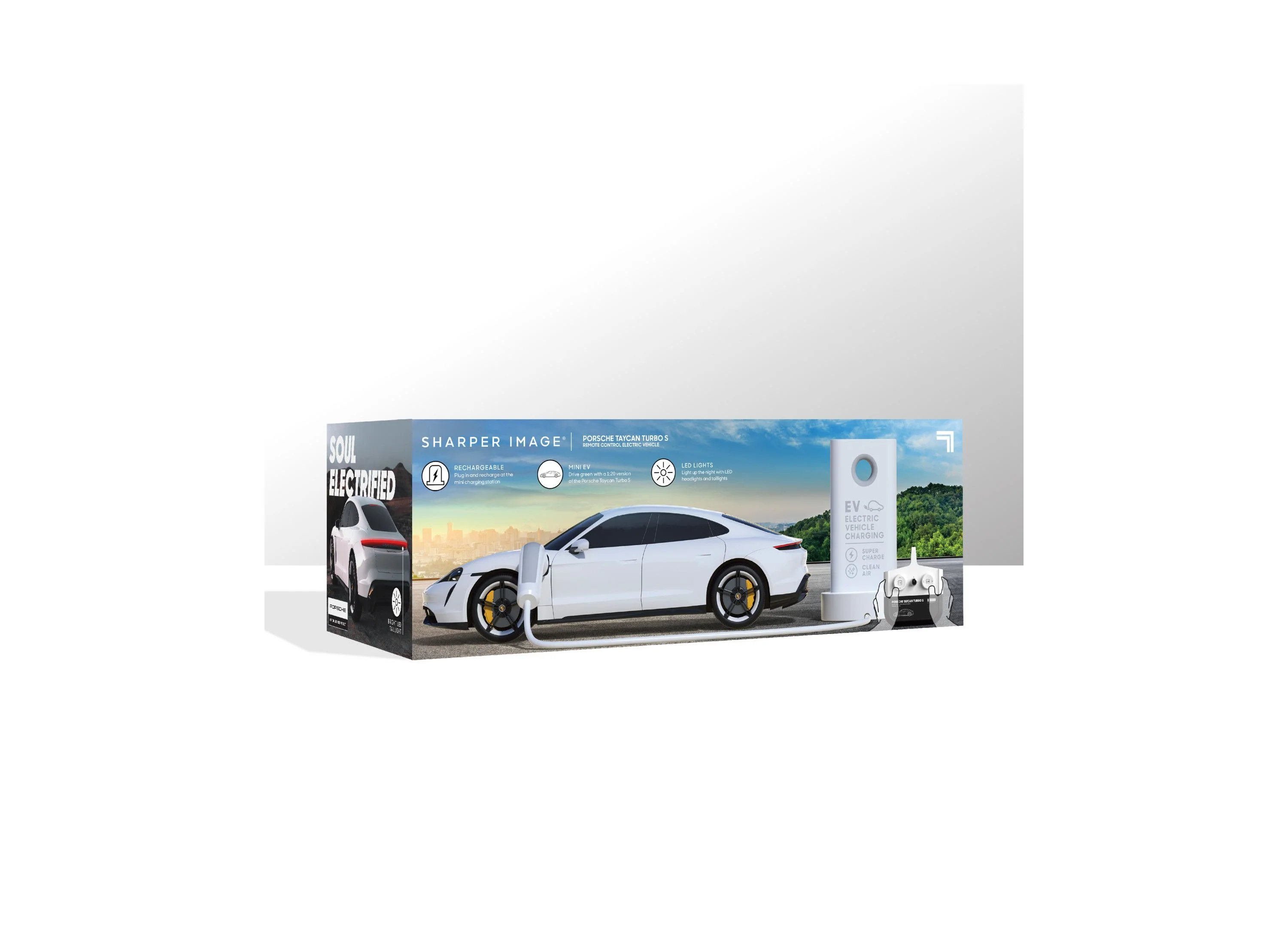 Sharper Image Porsche Taycan Turbo S 1:20 Scale Remote Control Electric Car - Image 7