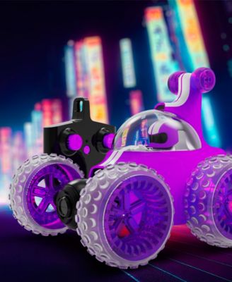 Sharper Image Remote Control Wheelie Spinner Stunt Car Toy - Multicolor - Image 7