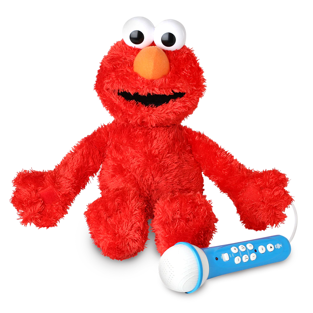Singing Machine Sesame Street Karaoke Plush with built-in mic, Elmo - Image 2