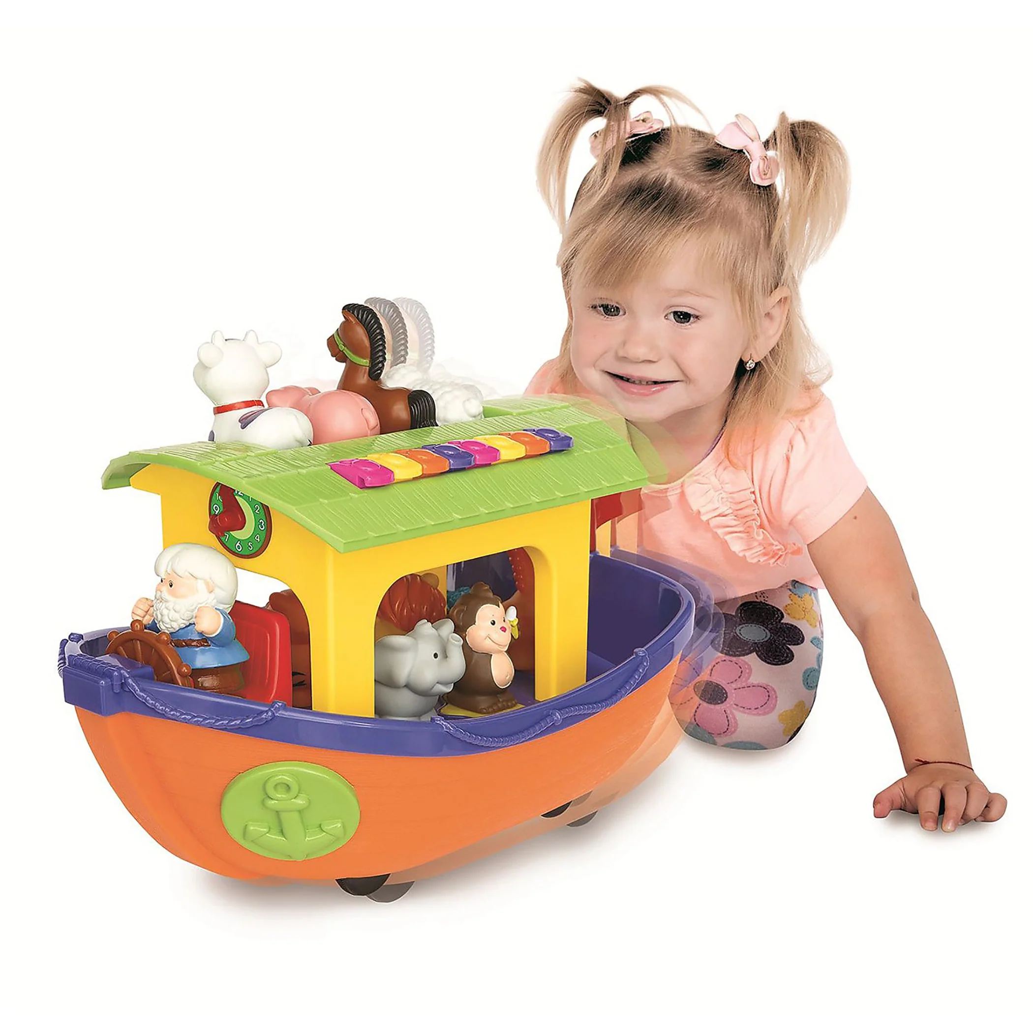 Small World Toys Noah's Ark Interactive Playset with Sounds - Image 2