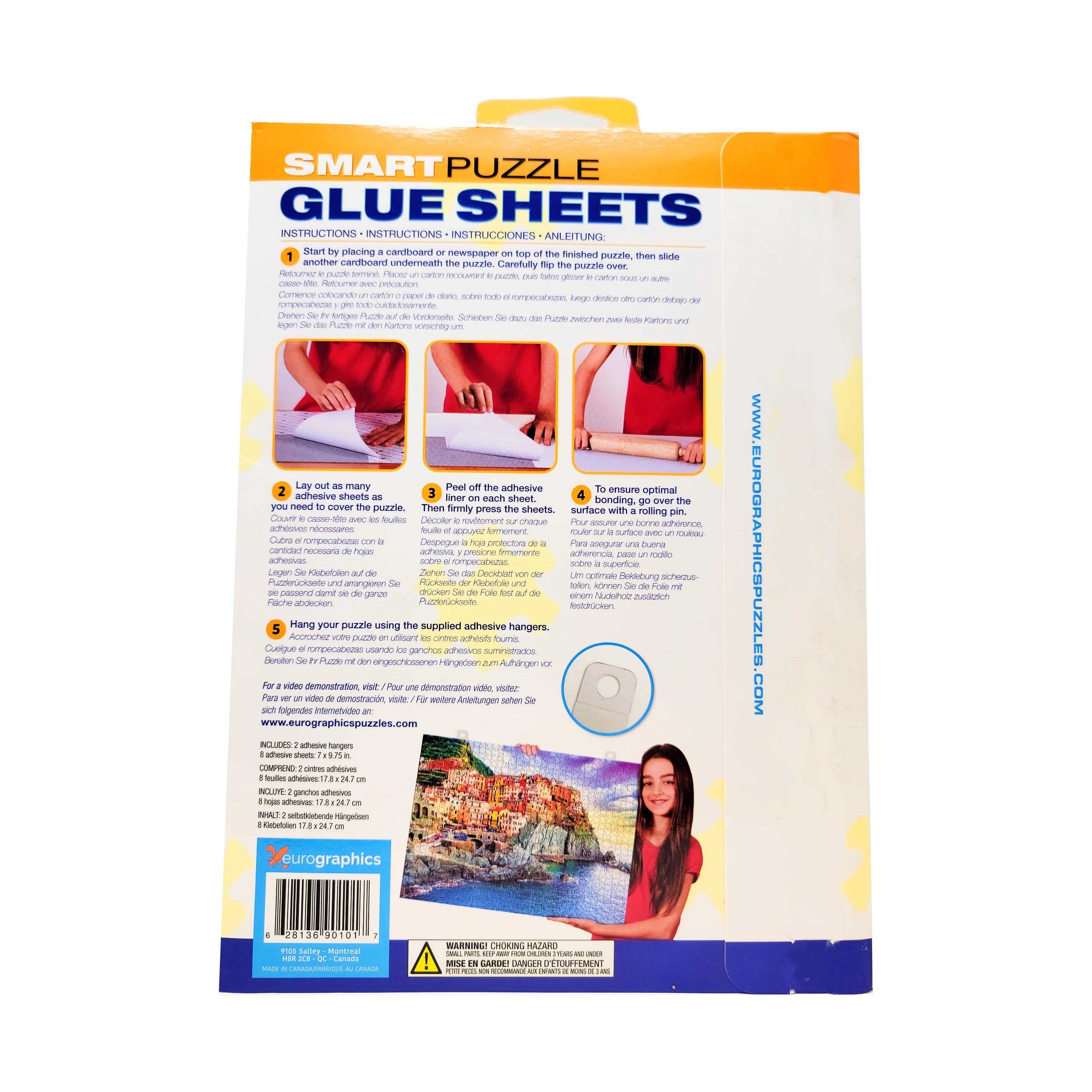 Smart Puzzle Glue Sheets - Easy Wall Display Solution - Image 2