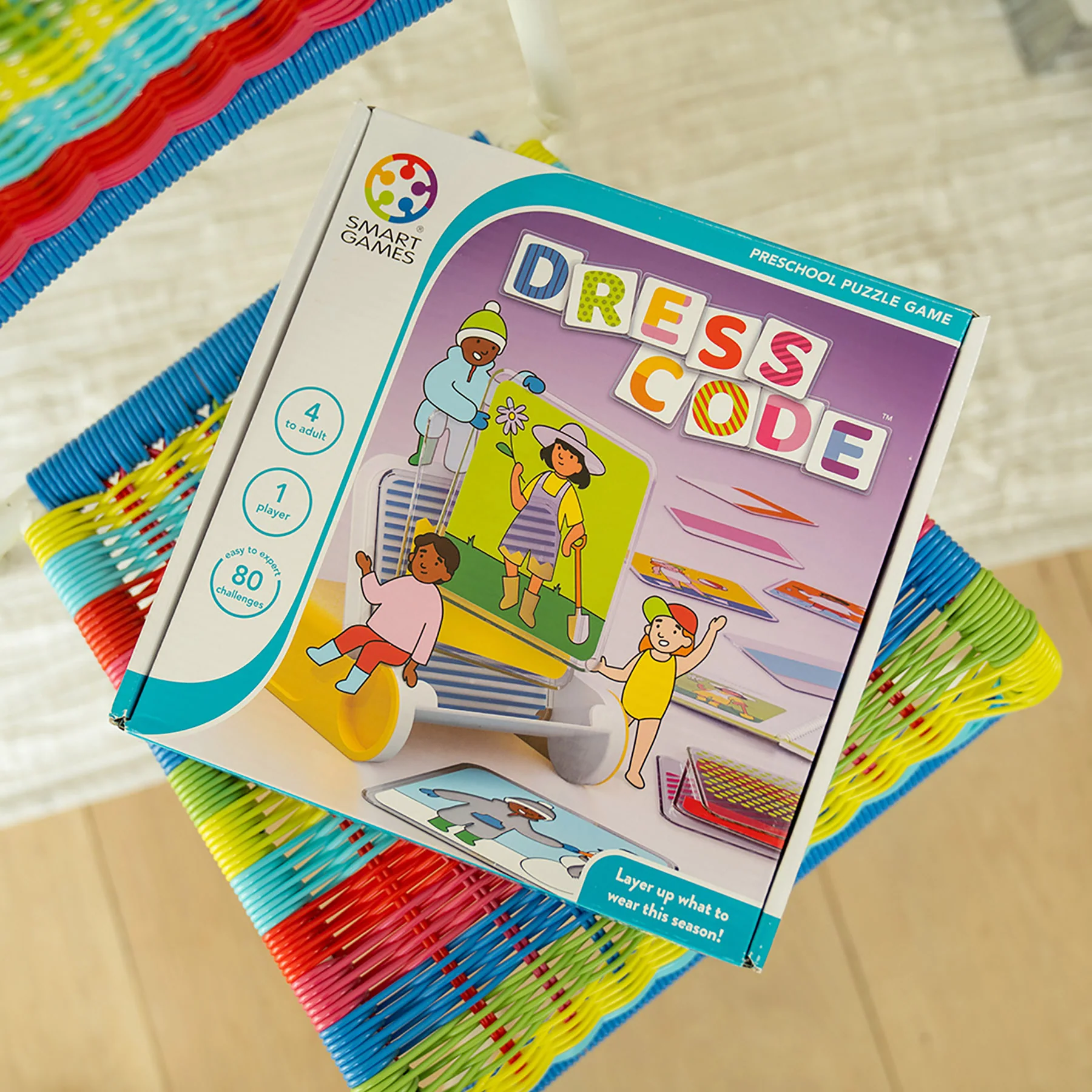 SmartGames Dress Code Toddler Puzzle Game - Image 4