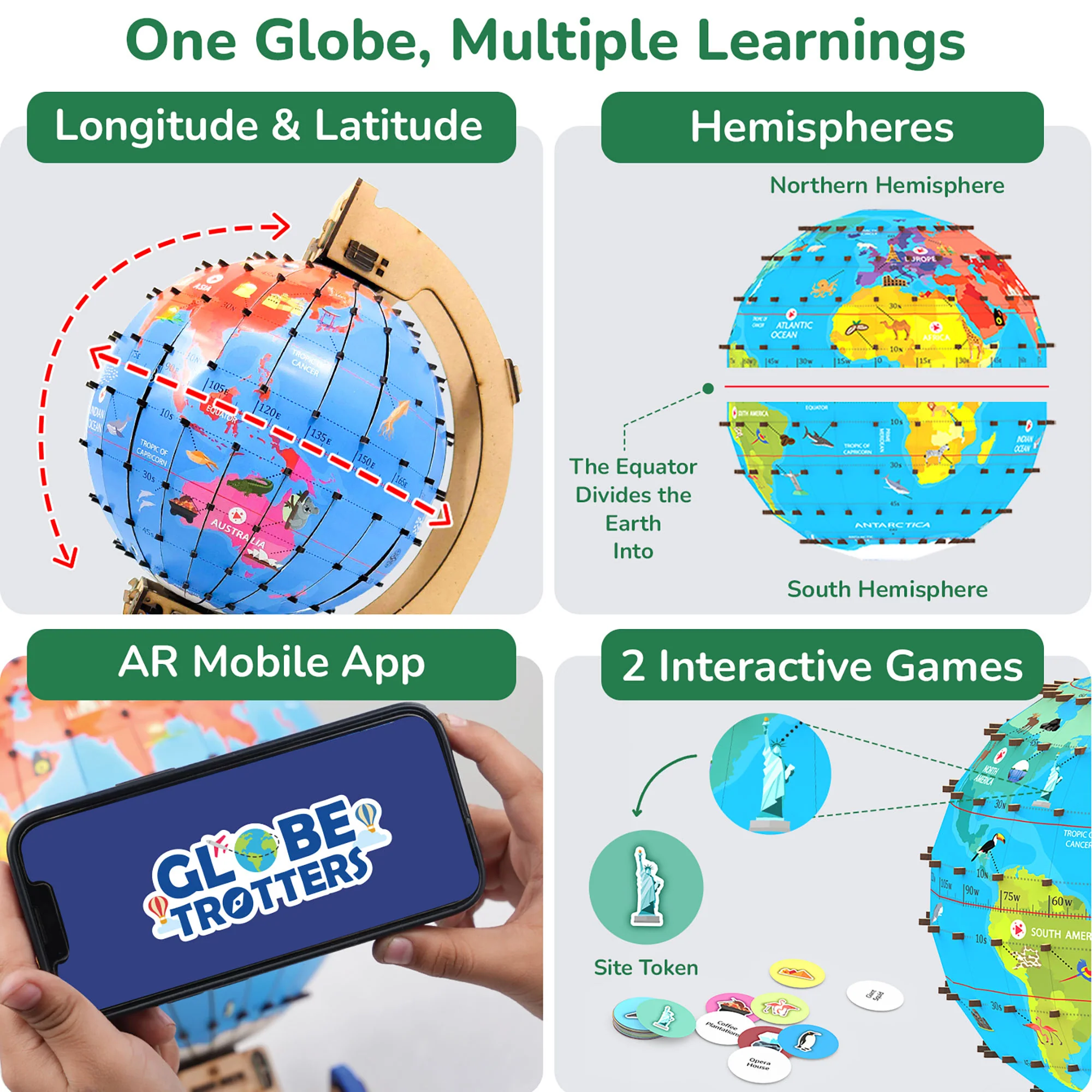 Smartivity Globe Trotters - Interactive AR Globe Kit - Image 3