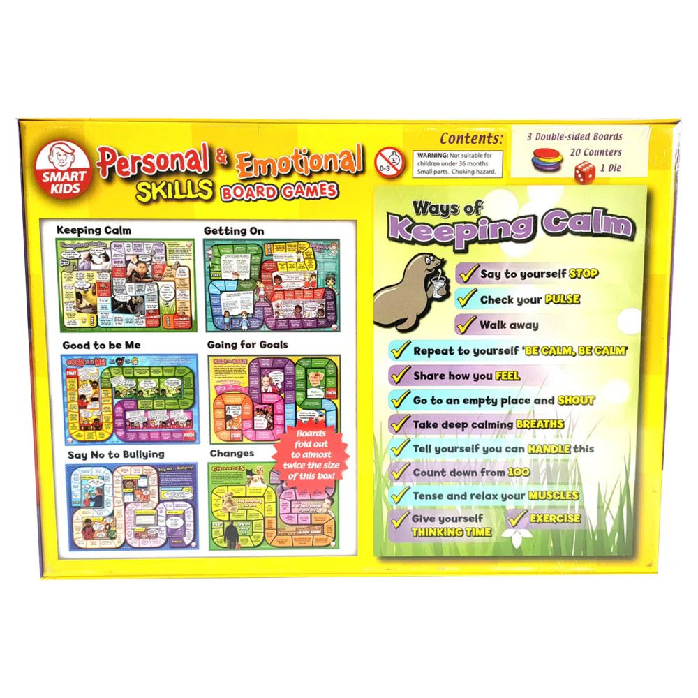 SmartKids Emotional Intelligence Board Games - Set of 6 - Image 3