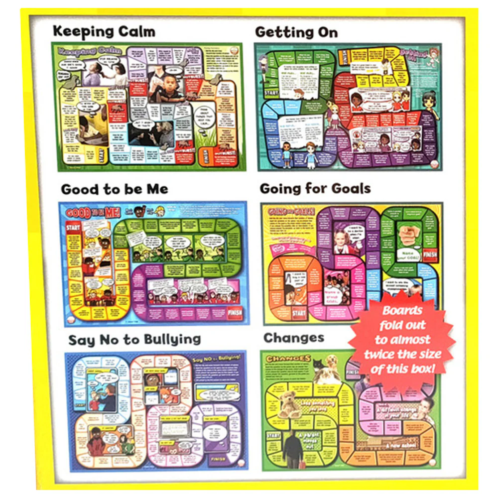 SmartKids Emotional Intelligence Board Games - Set of 6 - Image 8