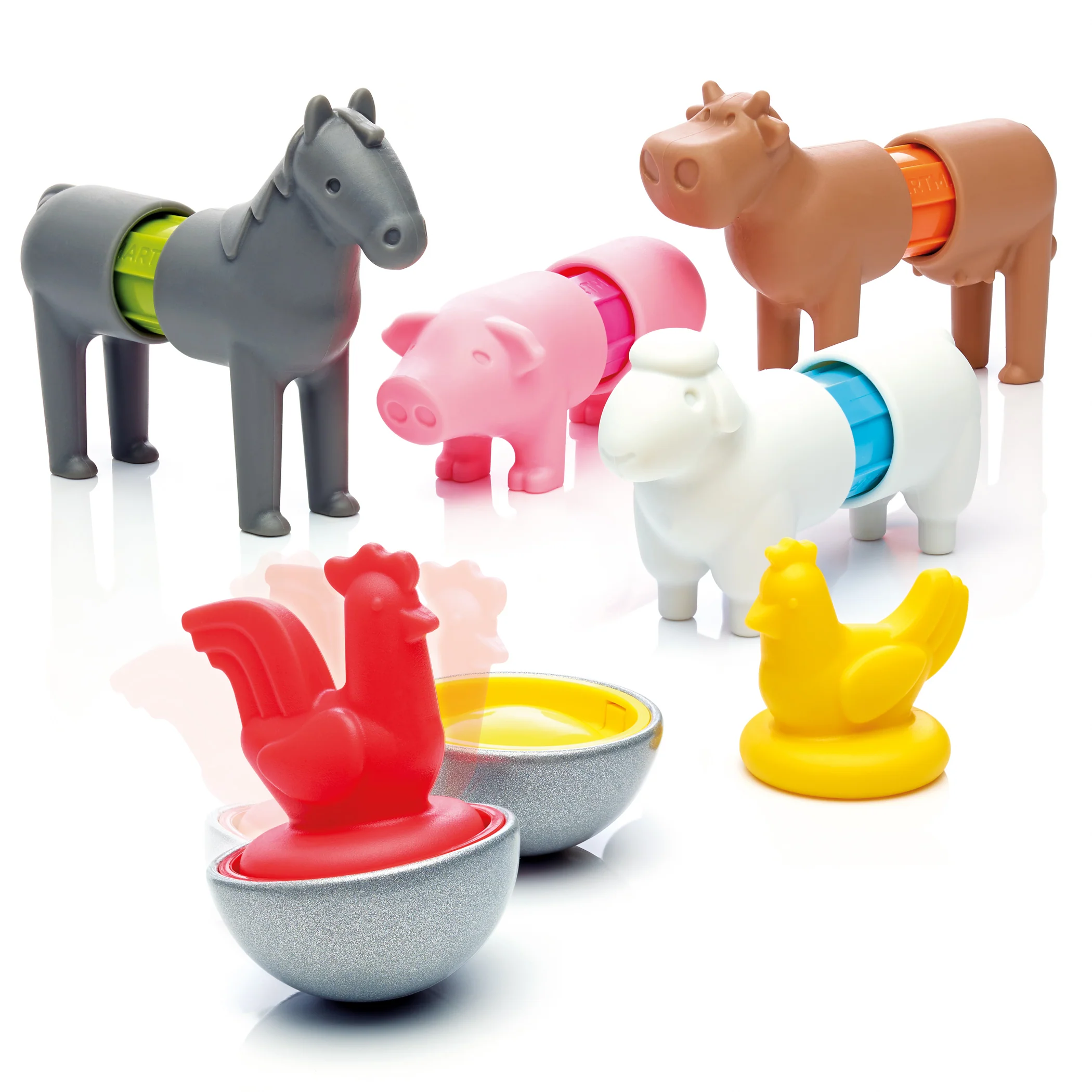 SmartMax My First Farm Animals - Magnetic Animal Figure Set - Image 2
