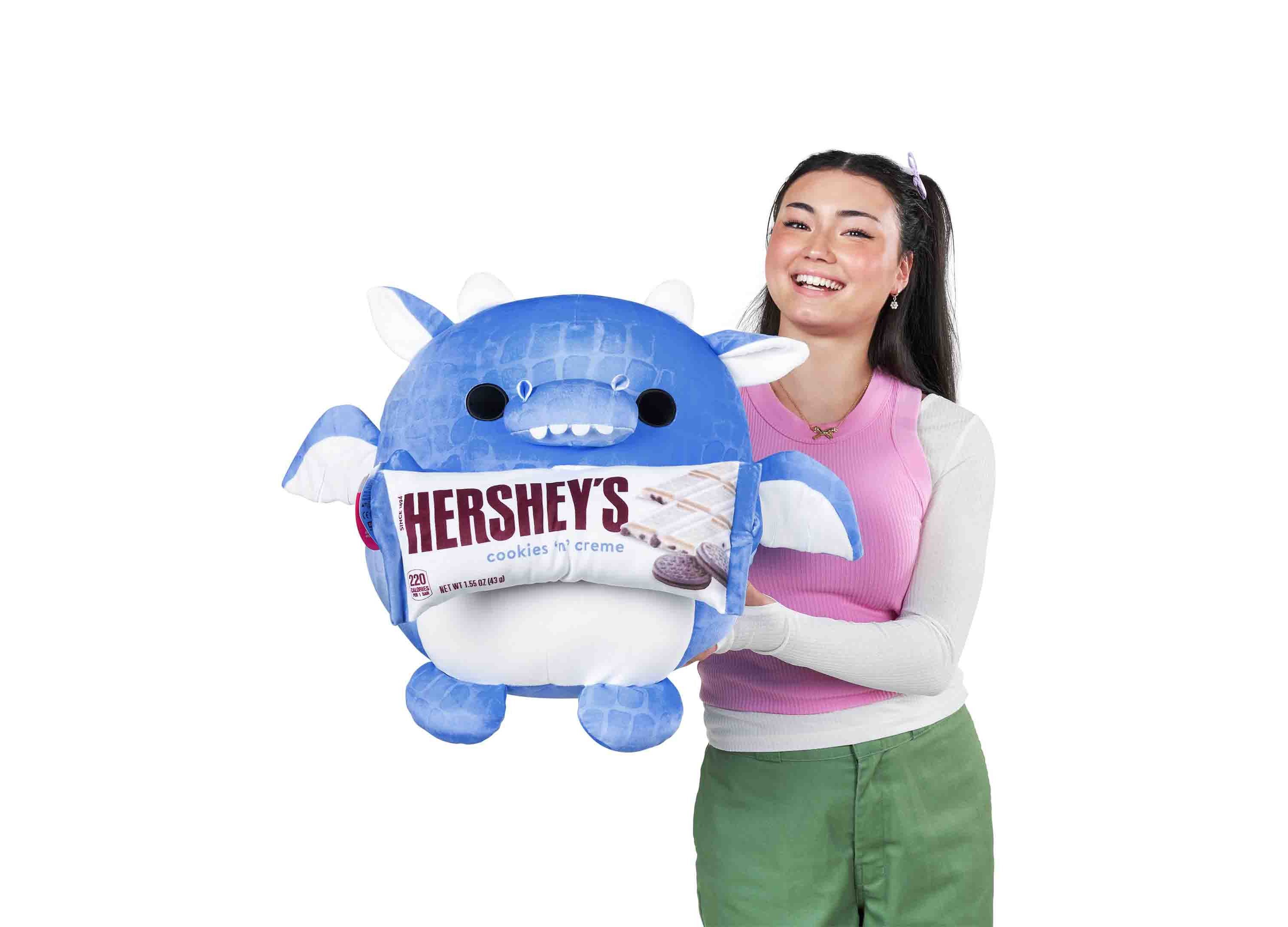 ZURU Snackles Series 2 16 inch Dragon & Hershey's Cookies 'n' Cream Plush - Image 2