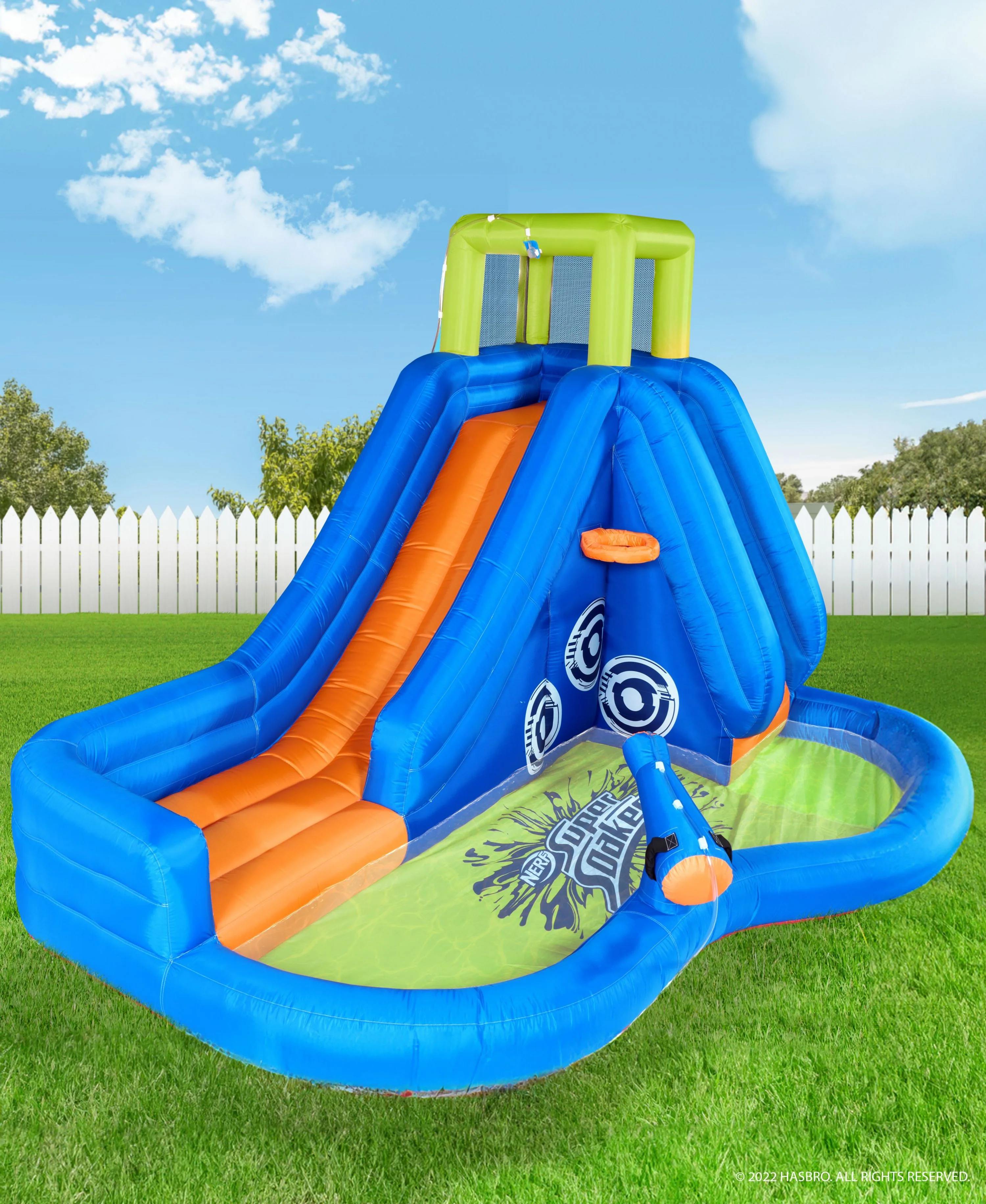 NERF Super Soaker Mega Soaker Island - Inflatable Water Playset - Image 3