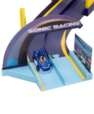 Sonic E-Stadium 1:64 Scale Die-Cast Racing Track Set - Image 4