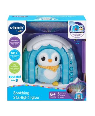 VTech Baby Soothing Starlight Igloo with Plush Penguin - Image 4