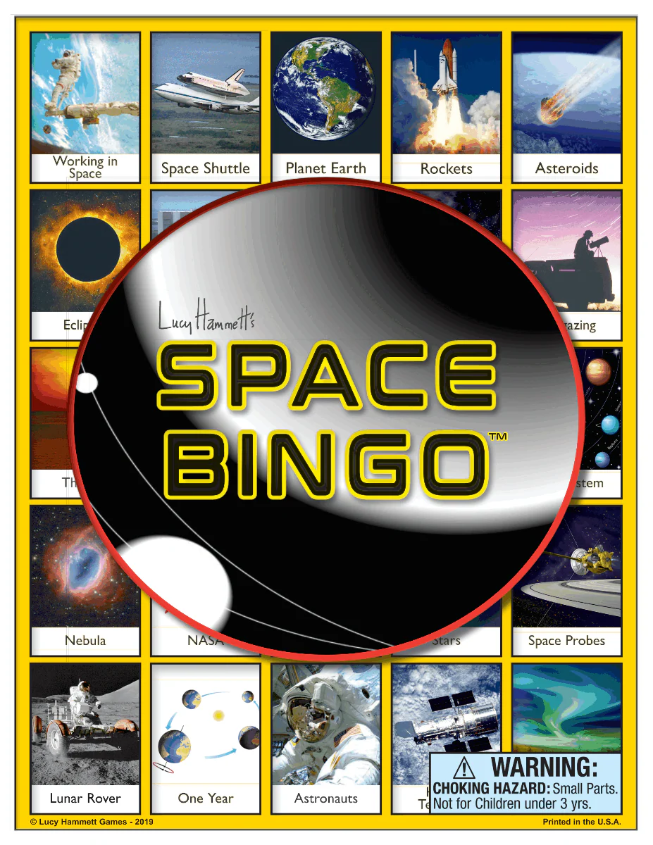 Space Bingo STEM Game - Explore Planets, Stars & Galaxies - Image 2