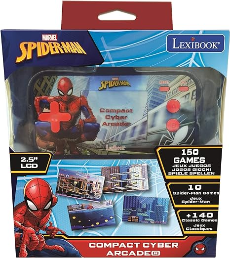 Spider-Man Compact Cyber Arcade Handheld Gaming Console - Image 2