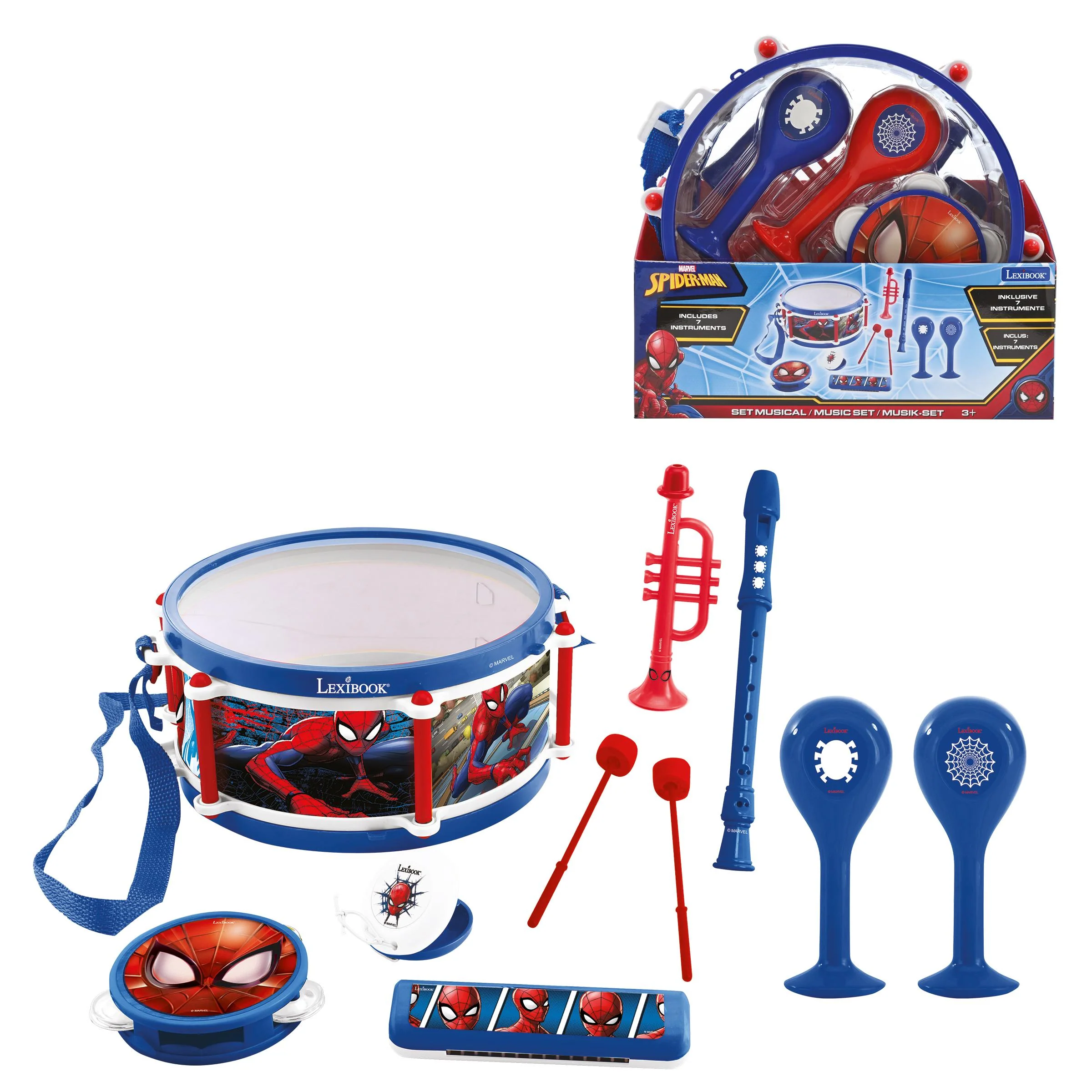 Spider-Man 7pcs Beginner Musical Instrument Set - Image 4