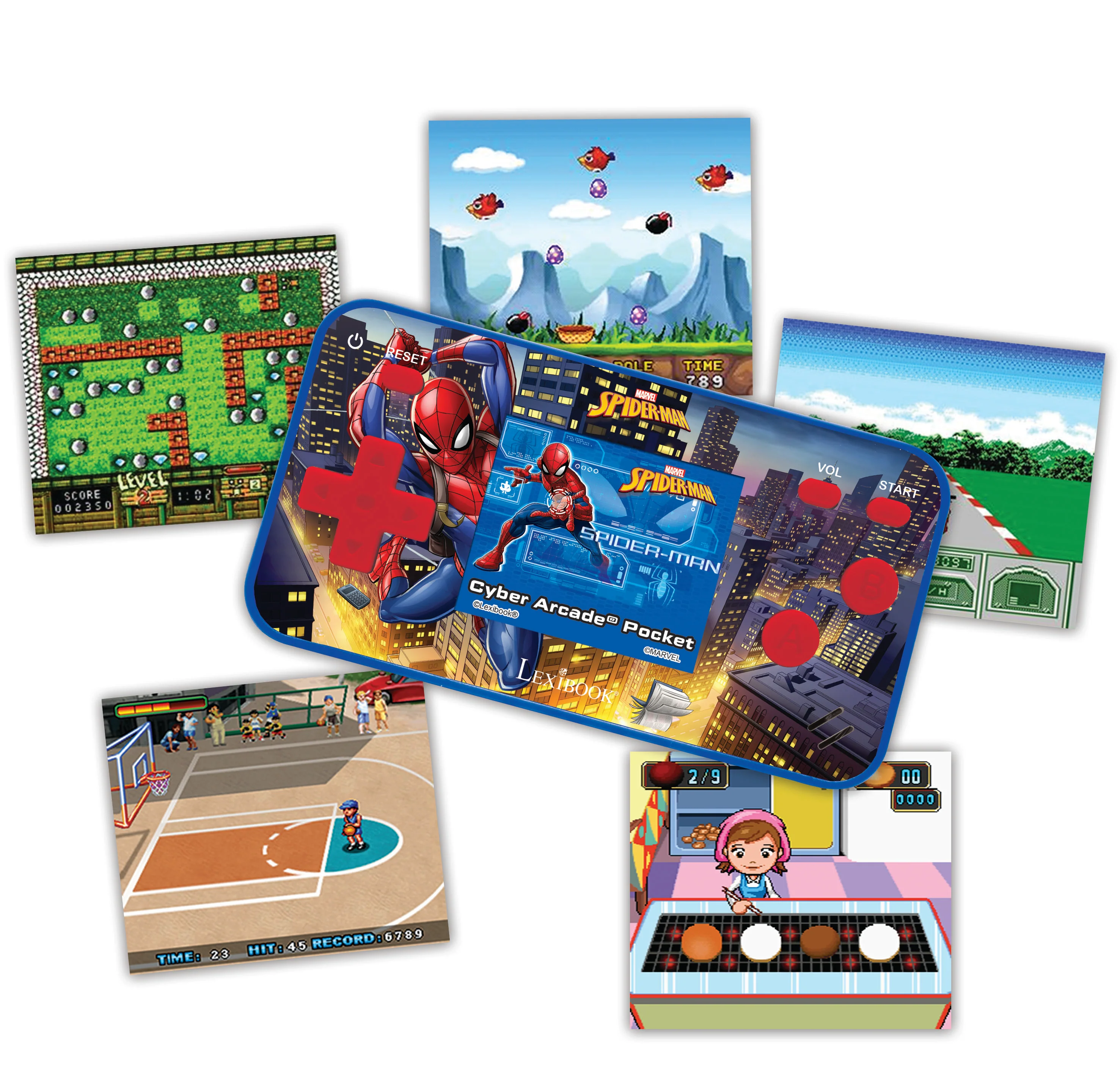 Spider-Man Handheld Console Cyber Pocket Arcade - Image 3