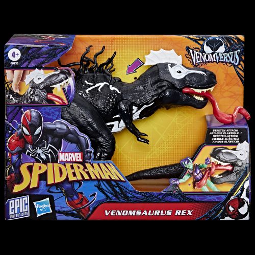 Marvel Epic Action Spiderman Venom Vs Venomsaurus Rex 16-inch Figure - Image 2