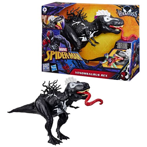 Marvel Epic Action Spiderman Venom Vs Venomsaurus Rex 16-inch Figure - Image 4