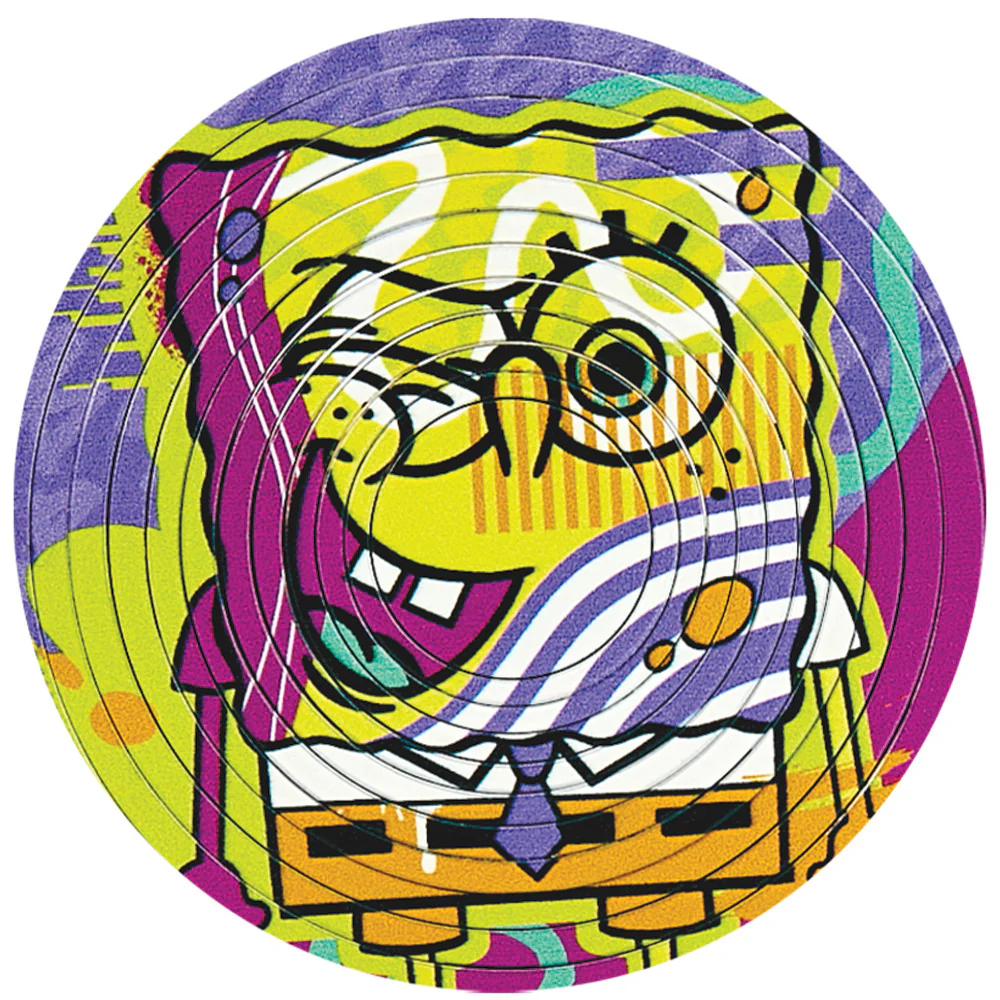 SpongeBob Spin Flip Double-Sided Puzzle - 12 Rings - Image 2
