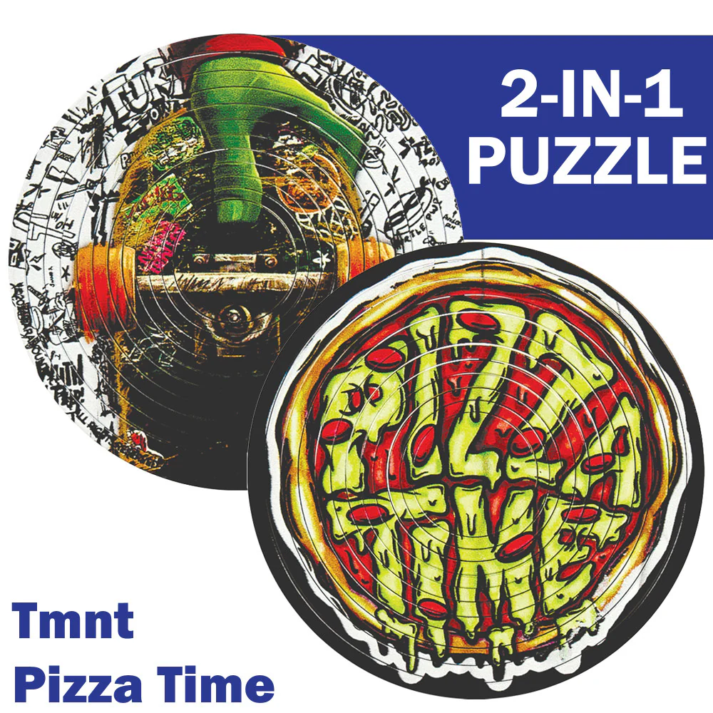 TMNT Spin Flip Puzzle - Double-Sided 12-Ring Challenge - Image 2