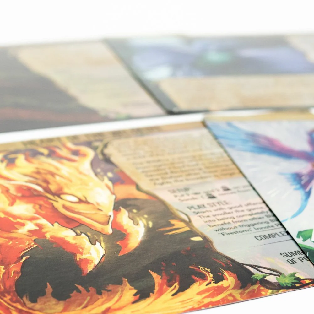 Spirit Island Feather & Flame: Shimmering Foil Spirit Panels - Image 4
