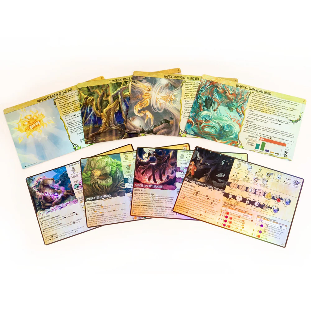 Spirit Island: Nature Incarnate - 8 Premium Foil Spirit Panels