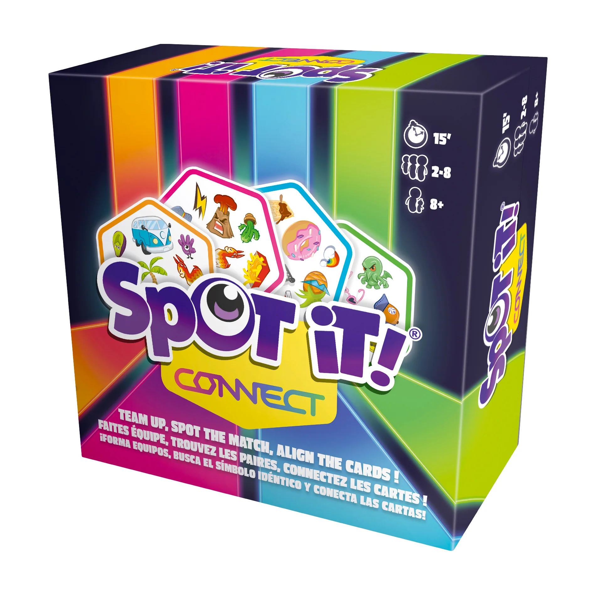 Spot it! Connect Fast-Paced Matching Card Game - Image 2