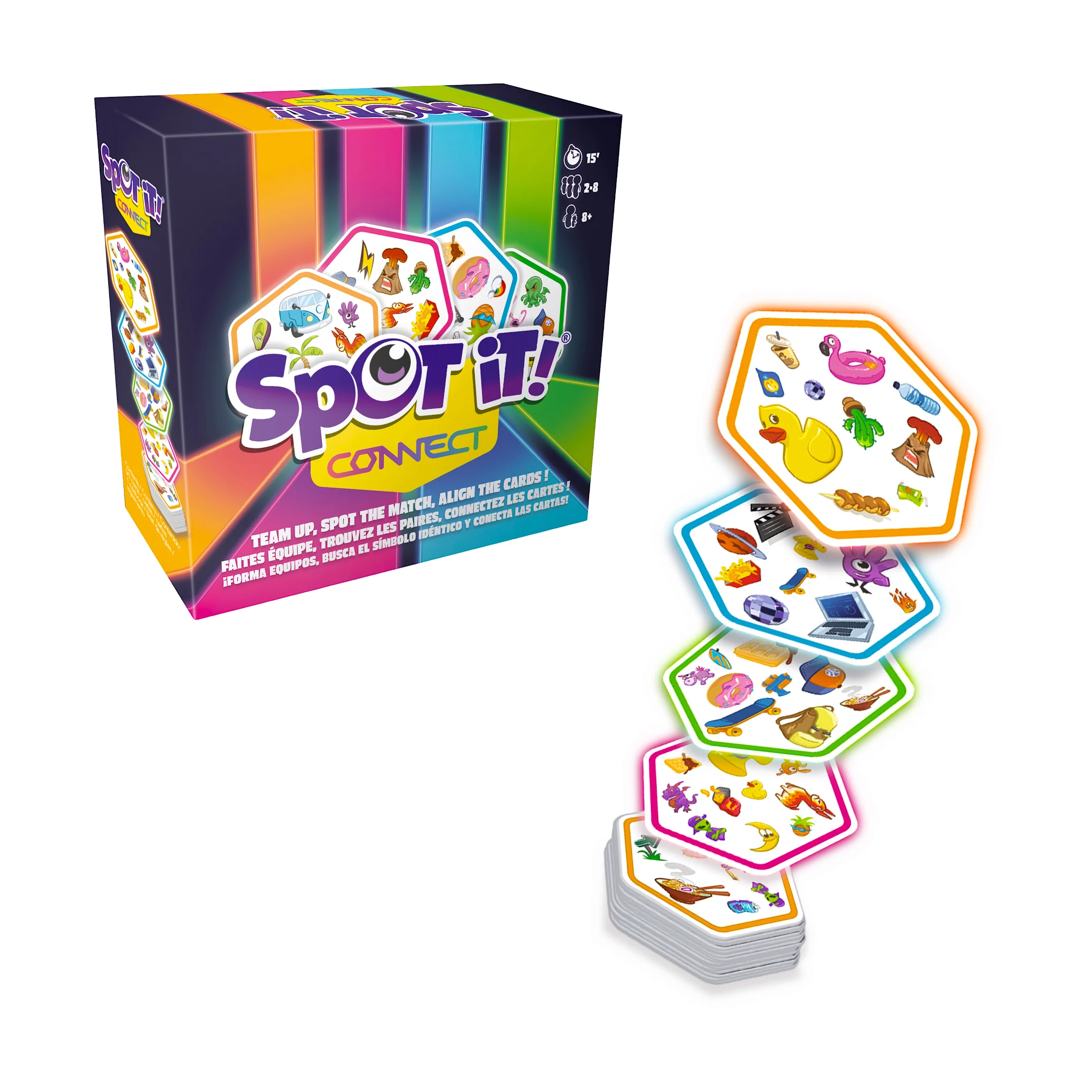 Spot it! Connect Fast-Paced Matching Card Game - Image 5