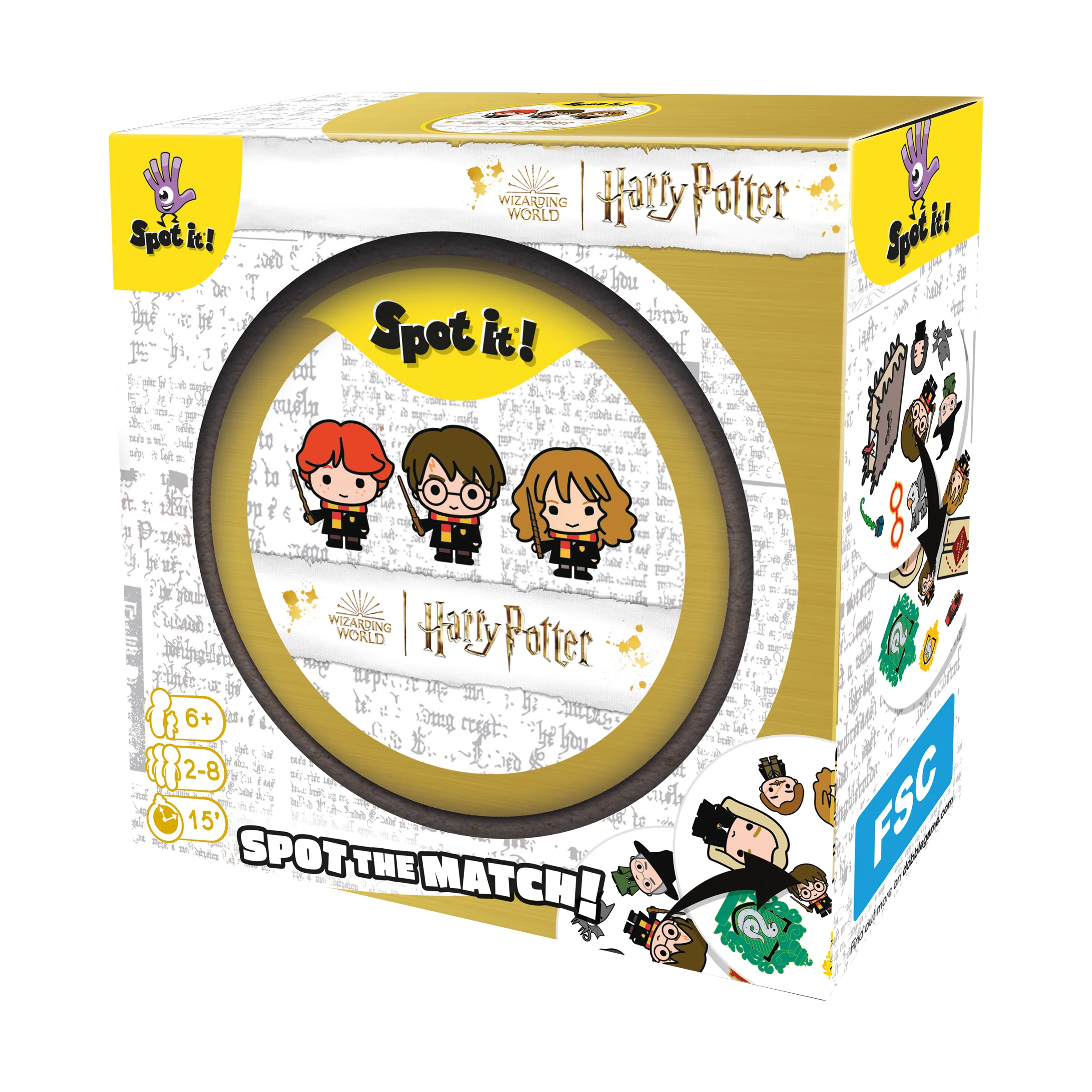 Harry Potter Spot it! Magical Matching Card Game - Image 2