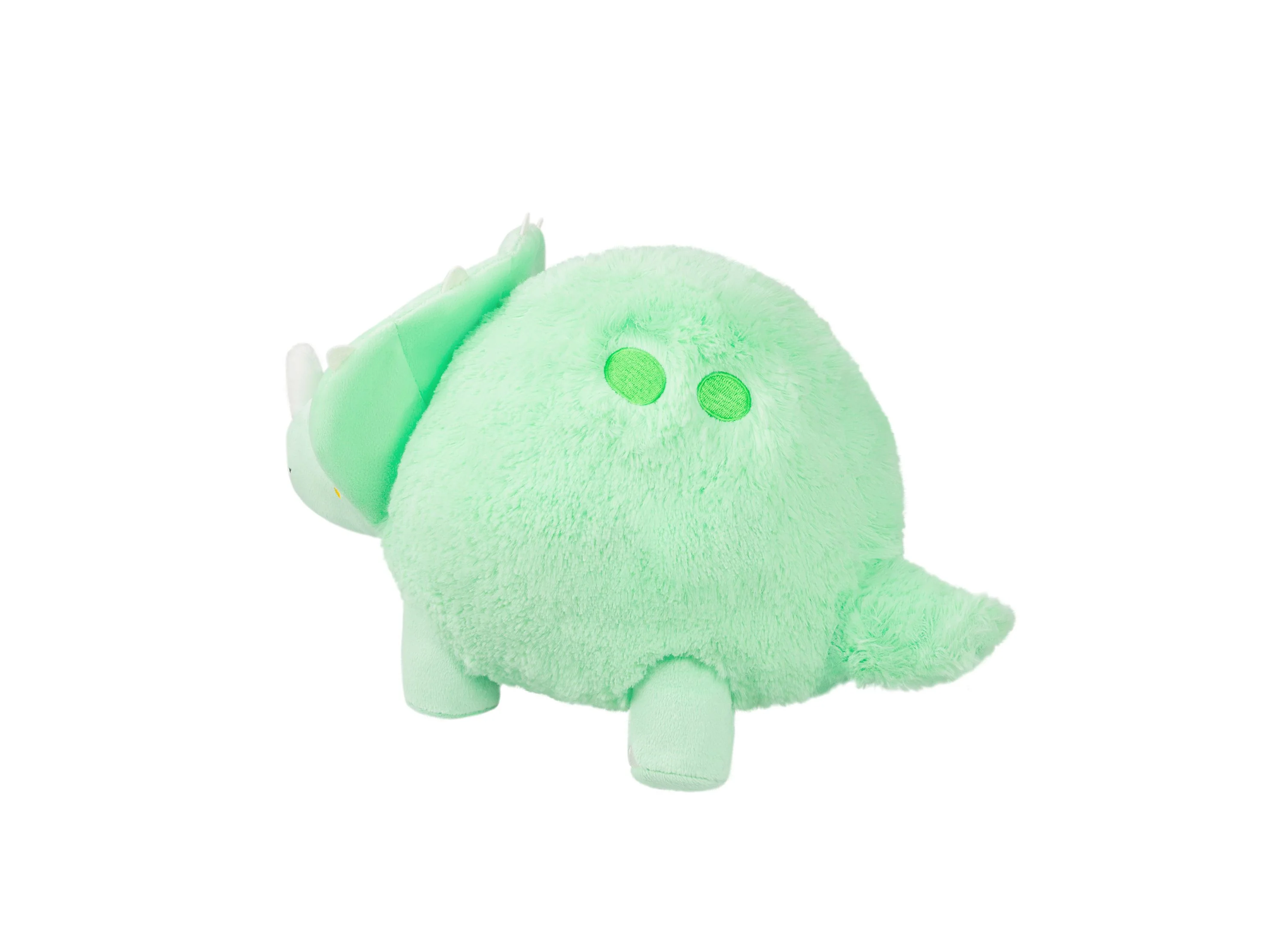 Cuddly Jurassic Giant: SQUISH TRICERATOPS Plush Toy - Image 3