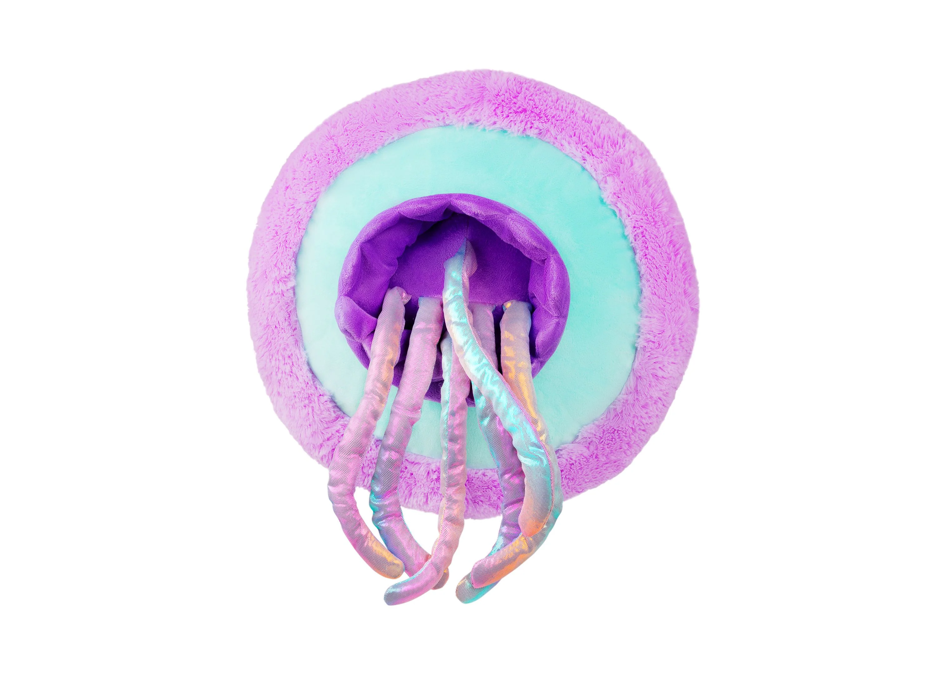 Cuddly Creations 15 inch Squishable Jellyfish Plush - Ocean Blue - Image 3