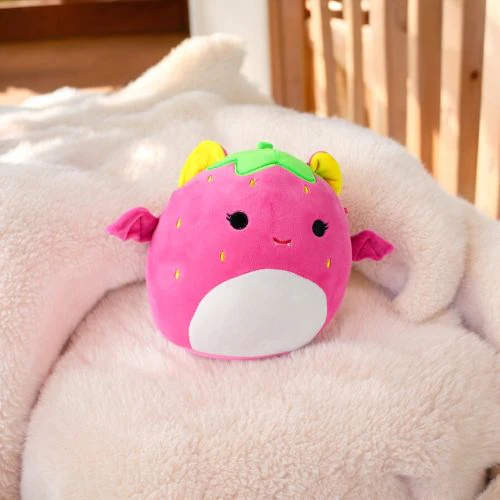 Squishmallow 8 Inch Polyester Black Light Glow Plush - Image 4