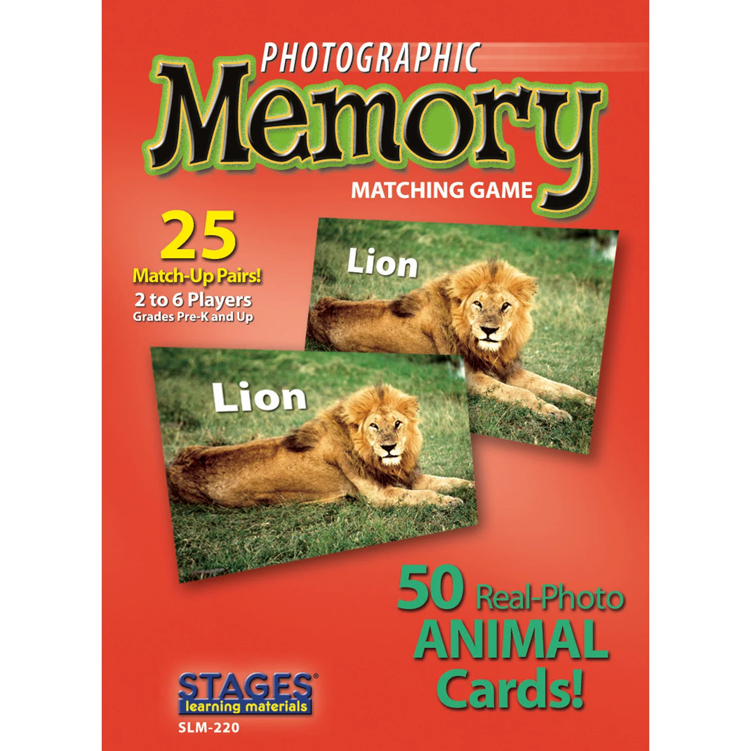 Stages Learning Materials - Animal Photographic Memory Matching Game - Pack of 3 - Image 6