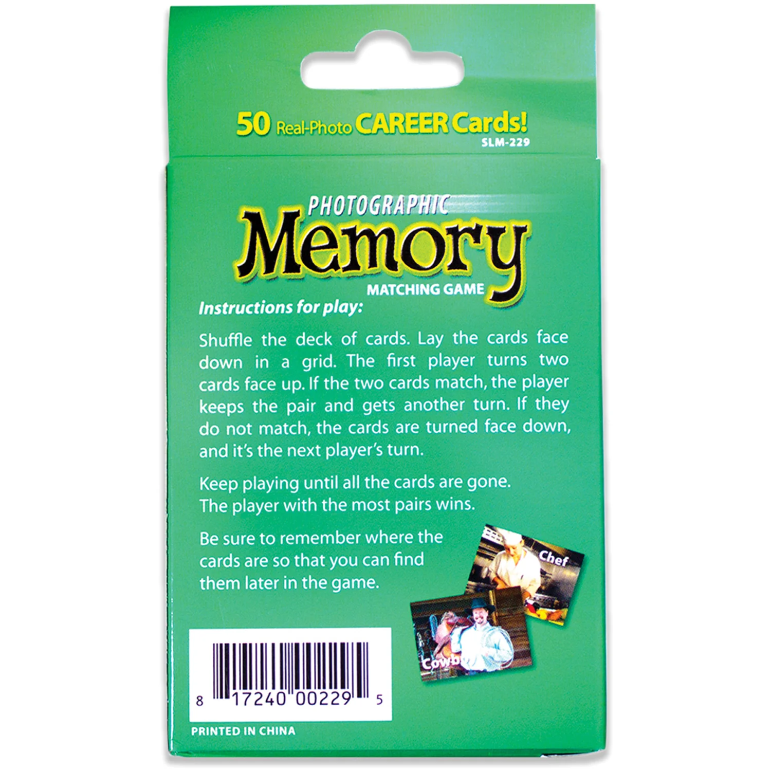 Stages Learning Memory Match - Careers Photographic Game - Triple Pack - Image 4