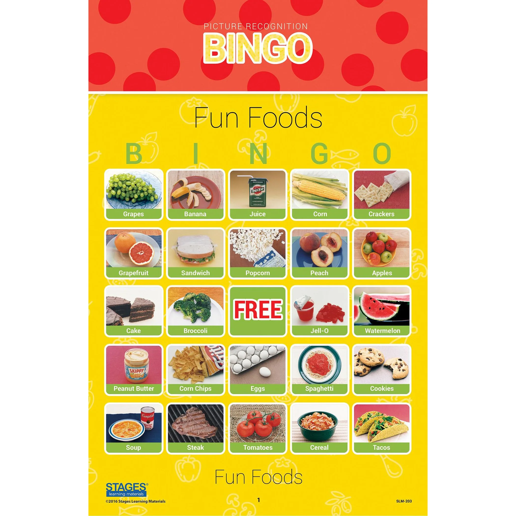 Stages Learning Bingo Games Set - Picture Recognition - Multilingual Play - Image 4