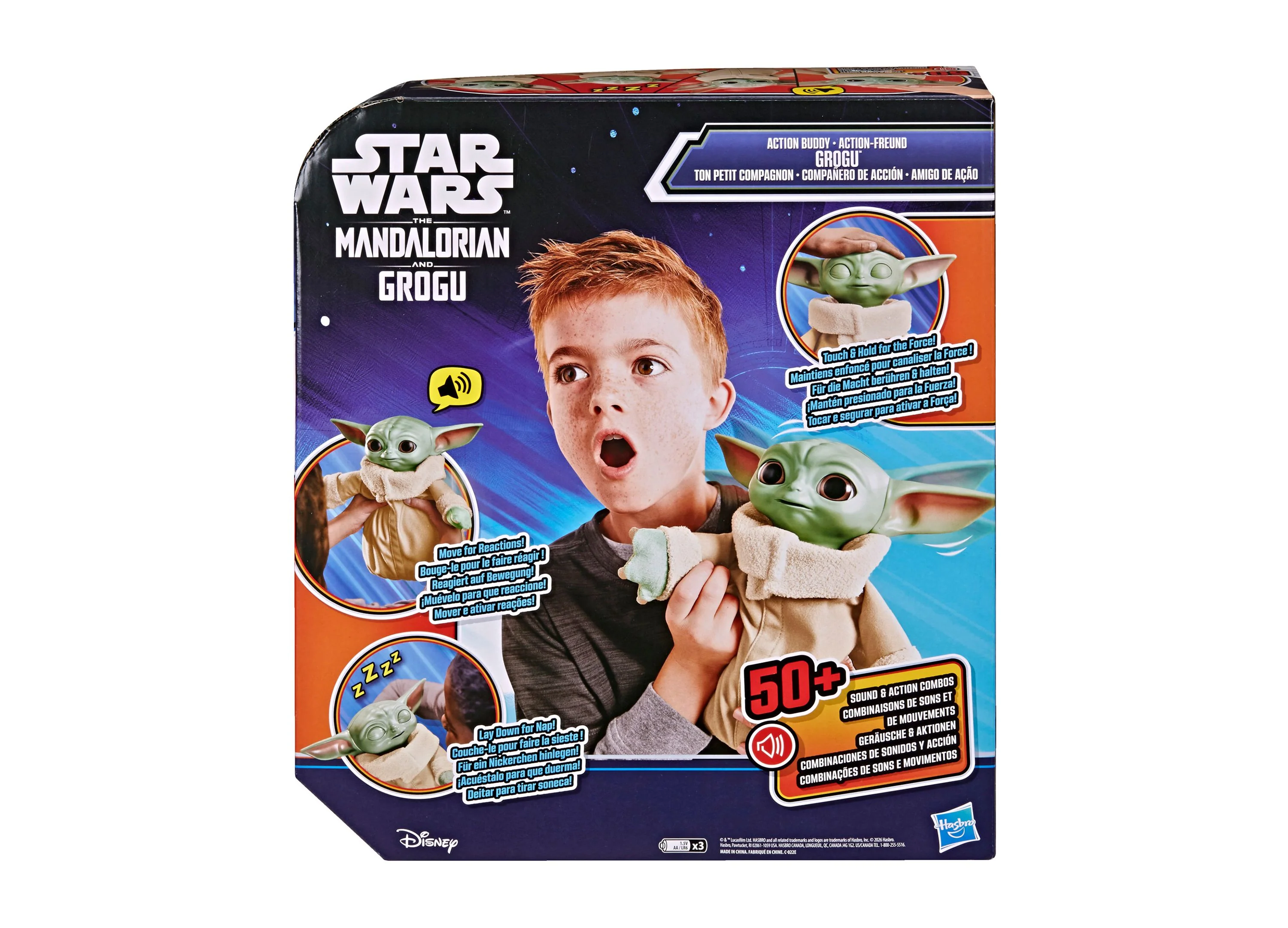 Star Wars The Child Grogu 10-Inch Interactive Plush With Sound And Movement - Image 3