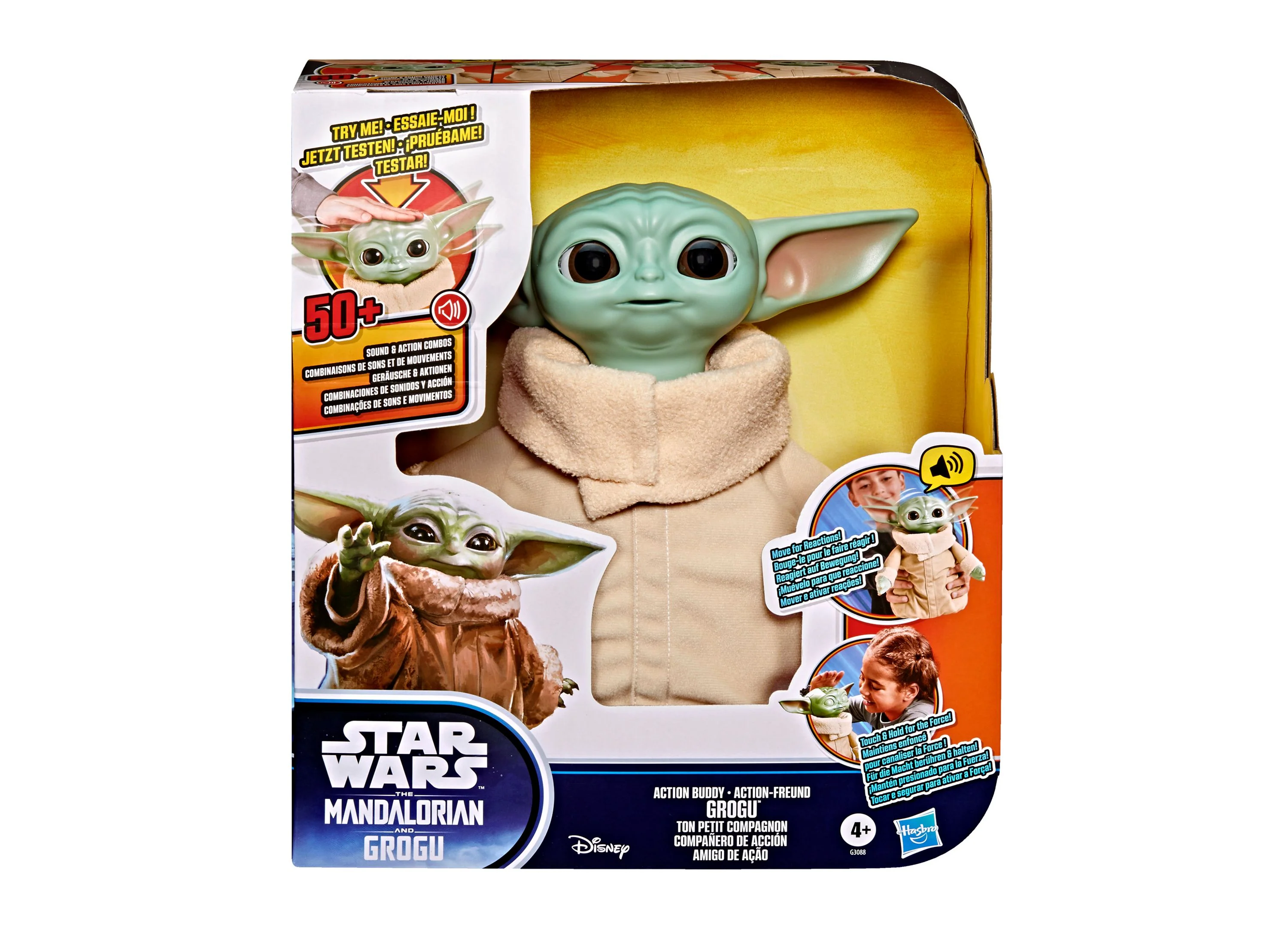 Star Wars The Child Grogu 10-Inch Interactive Plush With Sound And Movement - Image 5