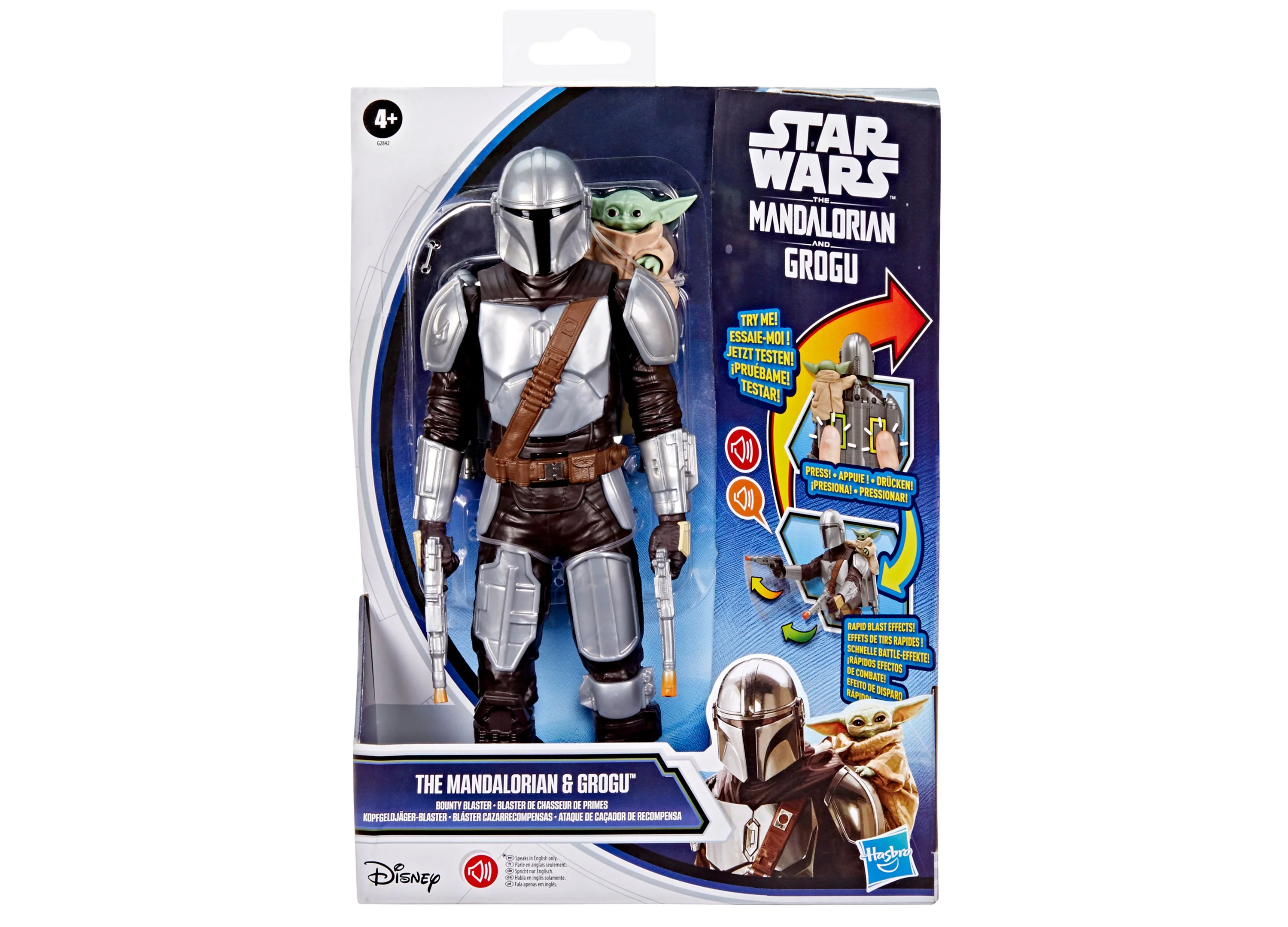 Star Wars The Mandalorian & Grogu Bounty Blaster 11-Inch Action Figure - Image 3
