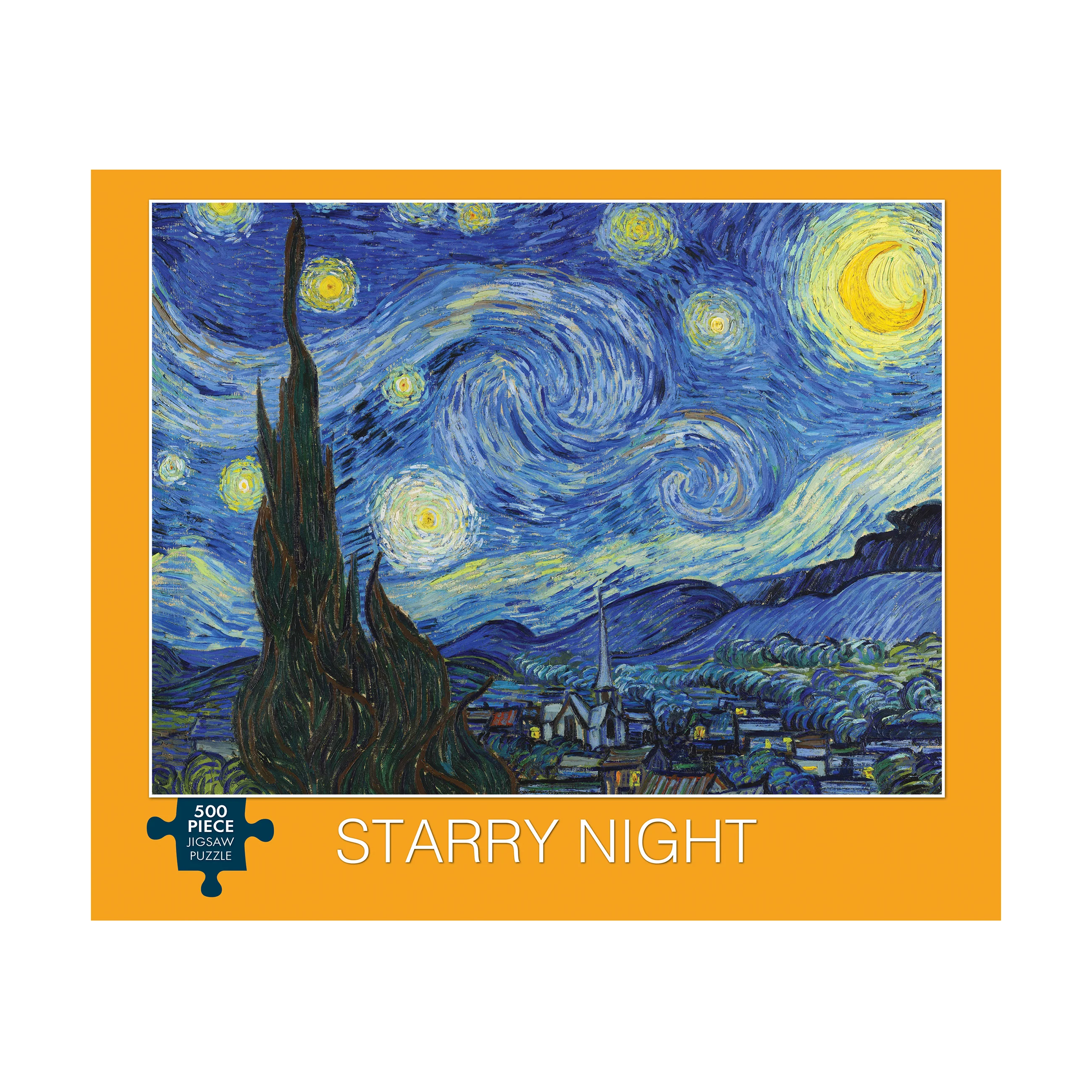 Vincent van Gogh Starry Night Jigsaw Puzzle - 500 pc - Image 3