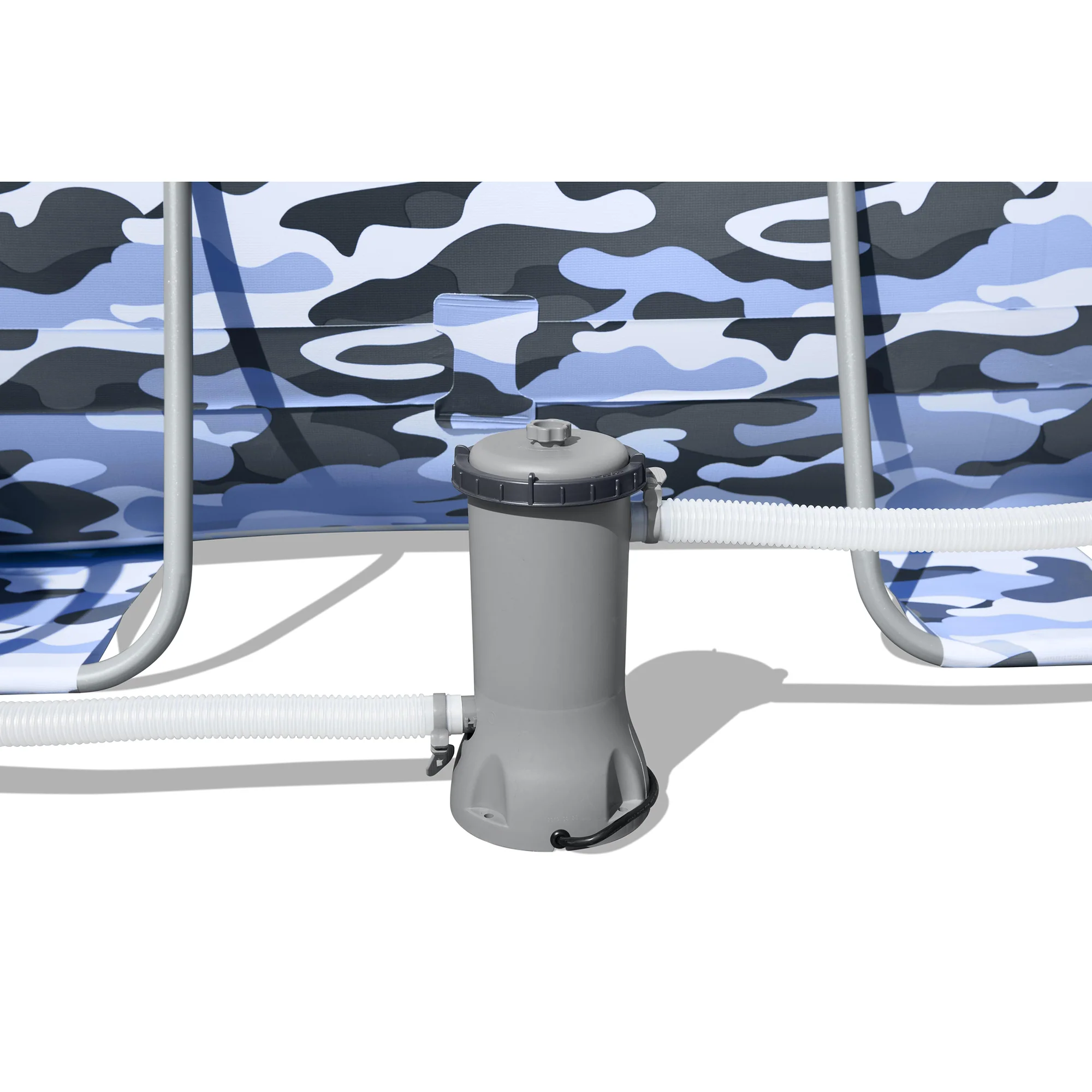 Bestway Steel Pro Max 14 Ft Oval Above Ground Pool Set With Pump, Ladder And Cover - Image 3