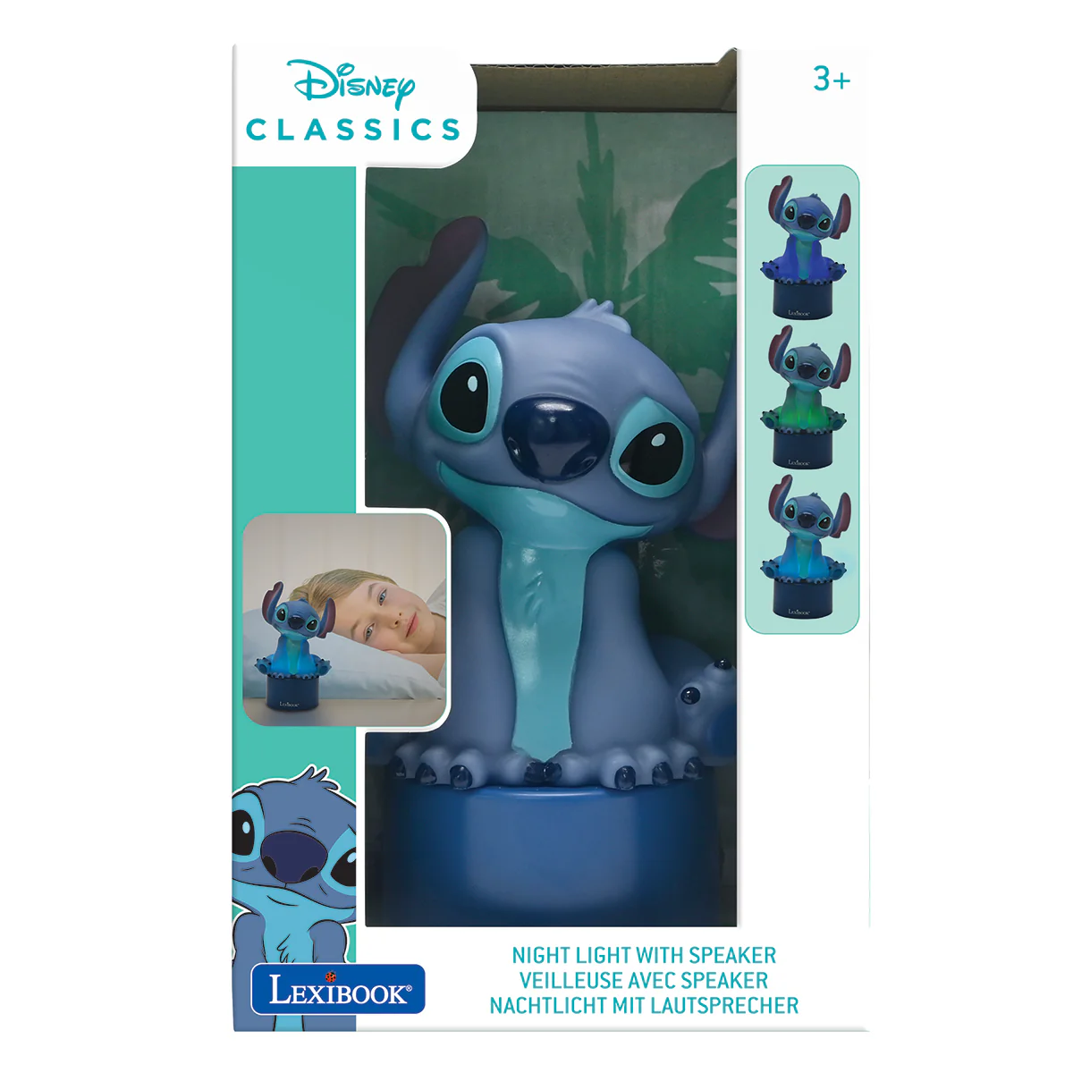 Stitch nightlight with speaker - Image 3