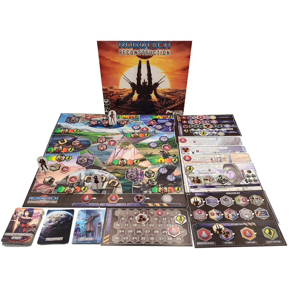 Robotech: Reconstruction - The Ultimate Strategy Board Game by Strange Machine Games - Image 2