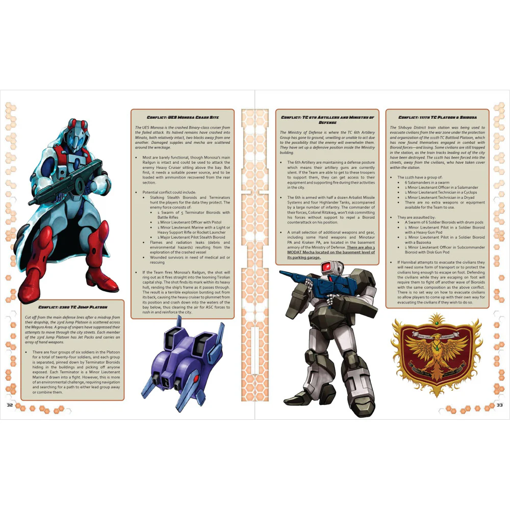 Strange Machine Games: Robotech RPG - Hannibal Campaign Hardcover Book - Image 4