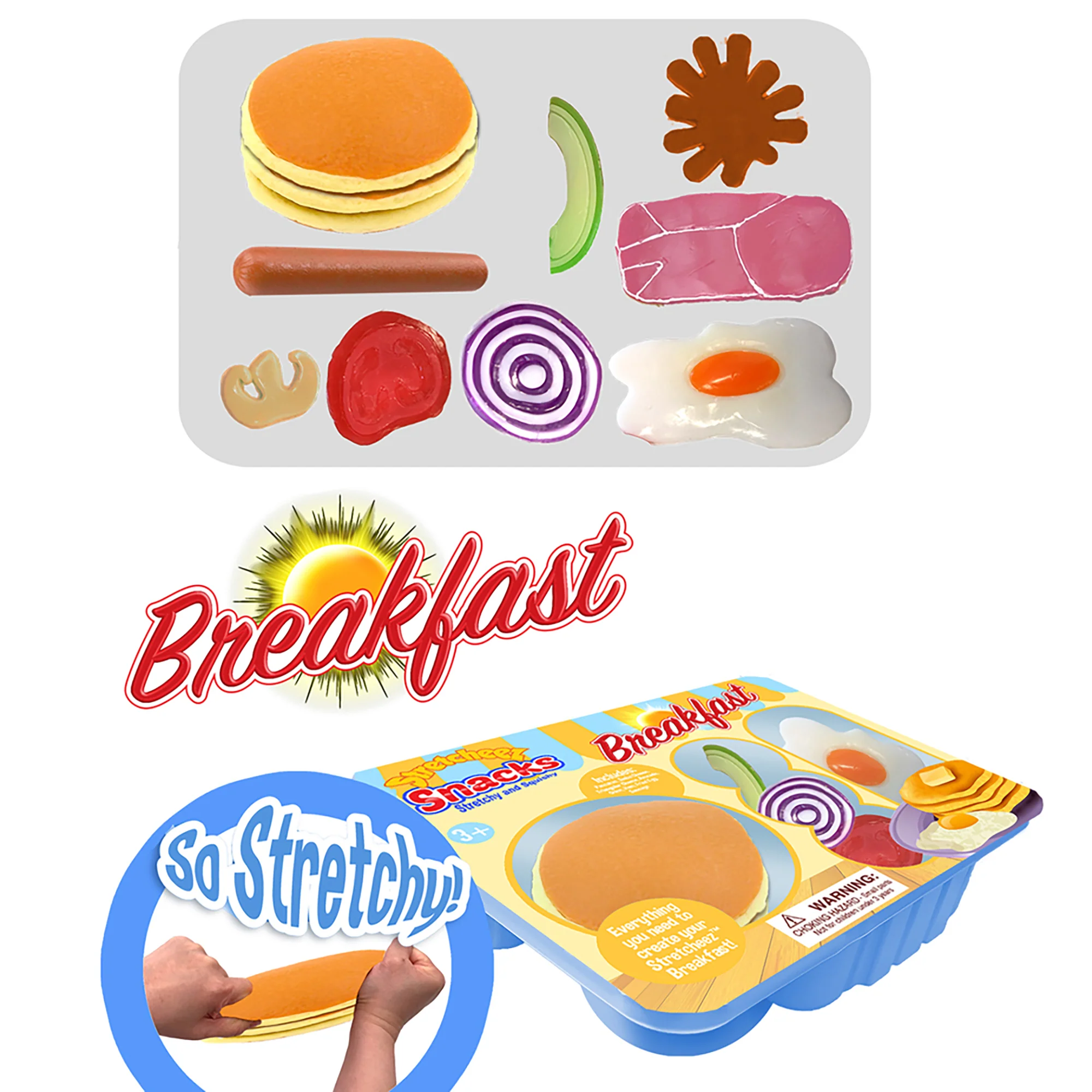 Stretcheez Snacks 2pk Mystery Combo: Breakfast, Sandwich, Hotdog Sets for Kids 3+ - Image 4