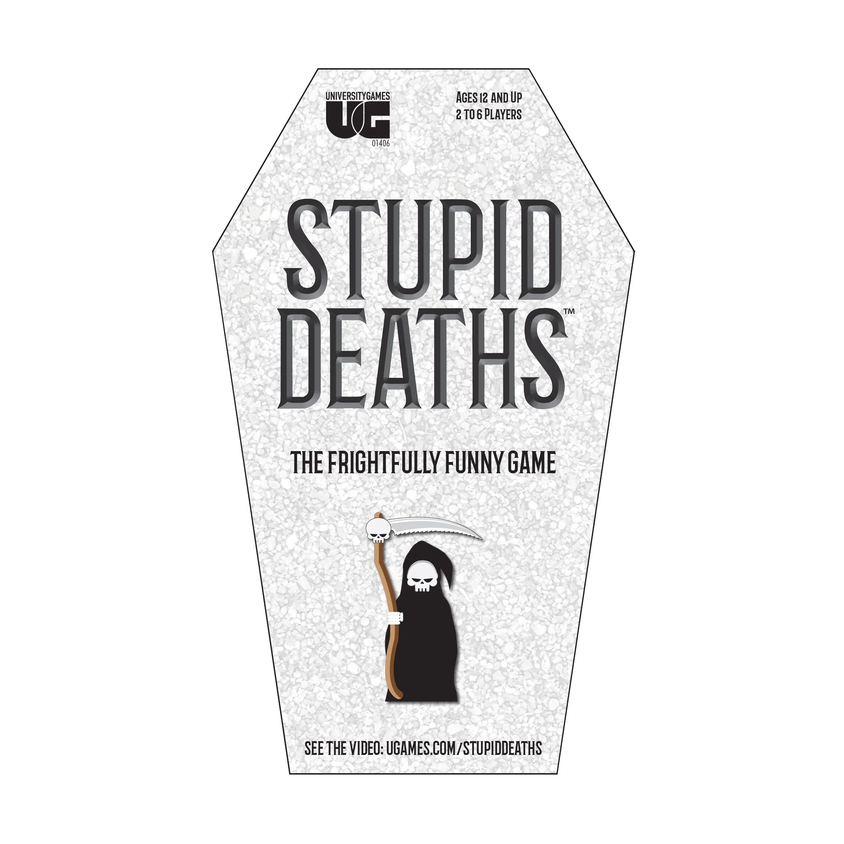 Stupid Deaths Frightfully Funny Card Game Tin - Image 2