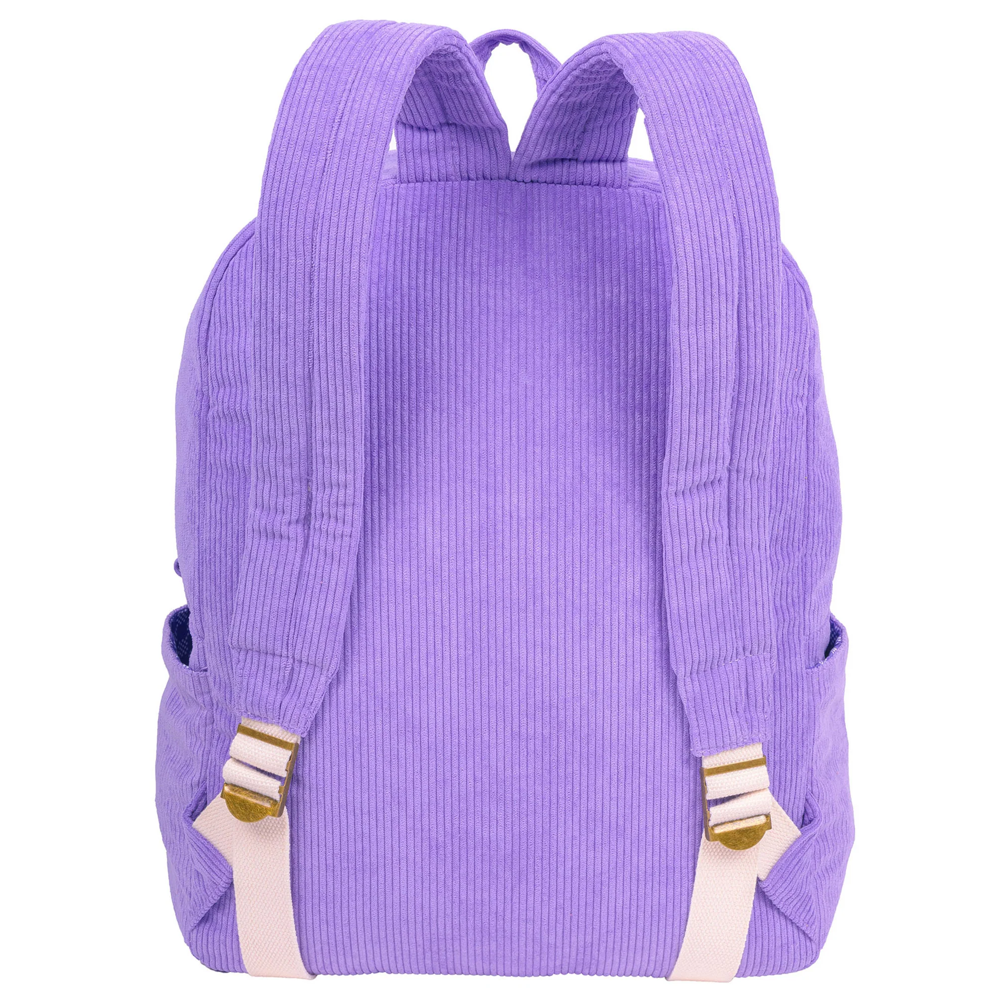 Style.Lab: Billie Corduroy Backpack - Periwinkle - Image 3