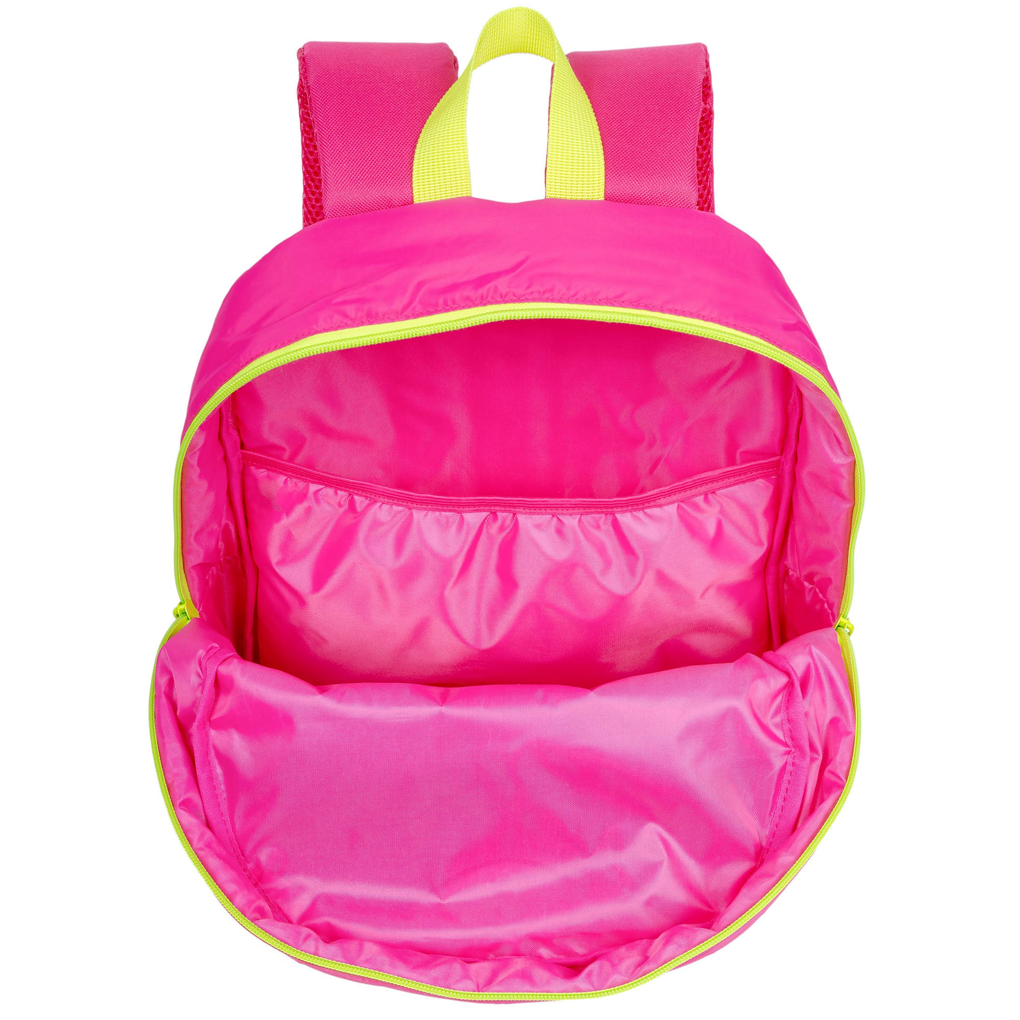Style.Lab: Debo Rainbow Puffer Backpack - Hot Pink - Image 2