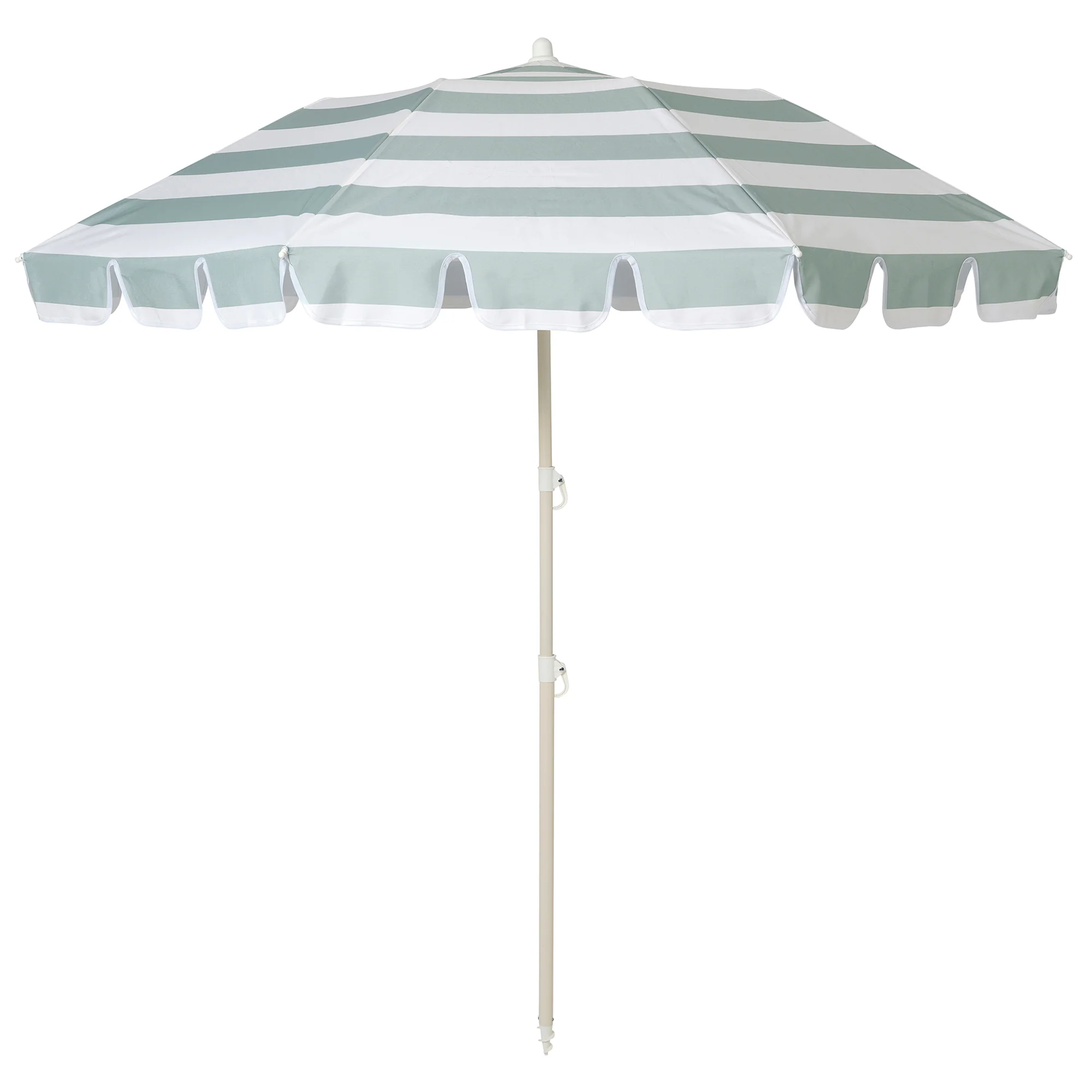 Sunnylife Compact La Palma Stripe Beach Umbrella - UPF50 Sun Protection