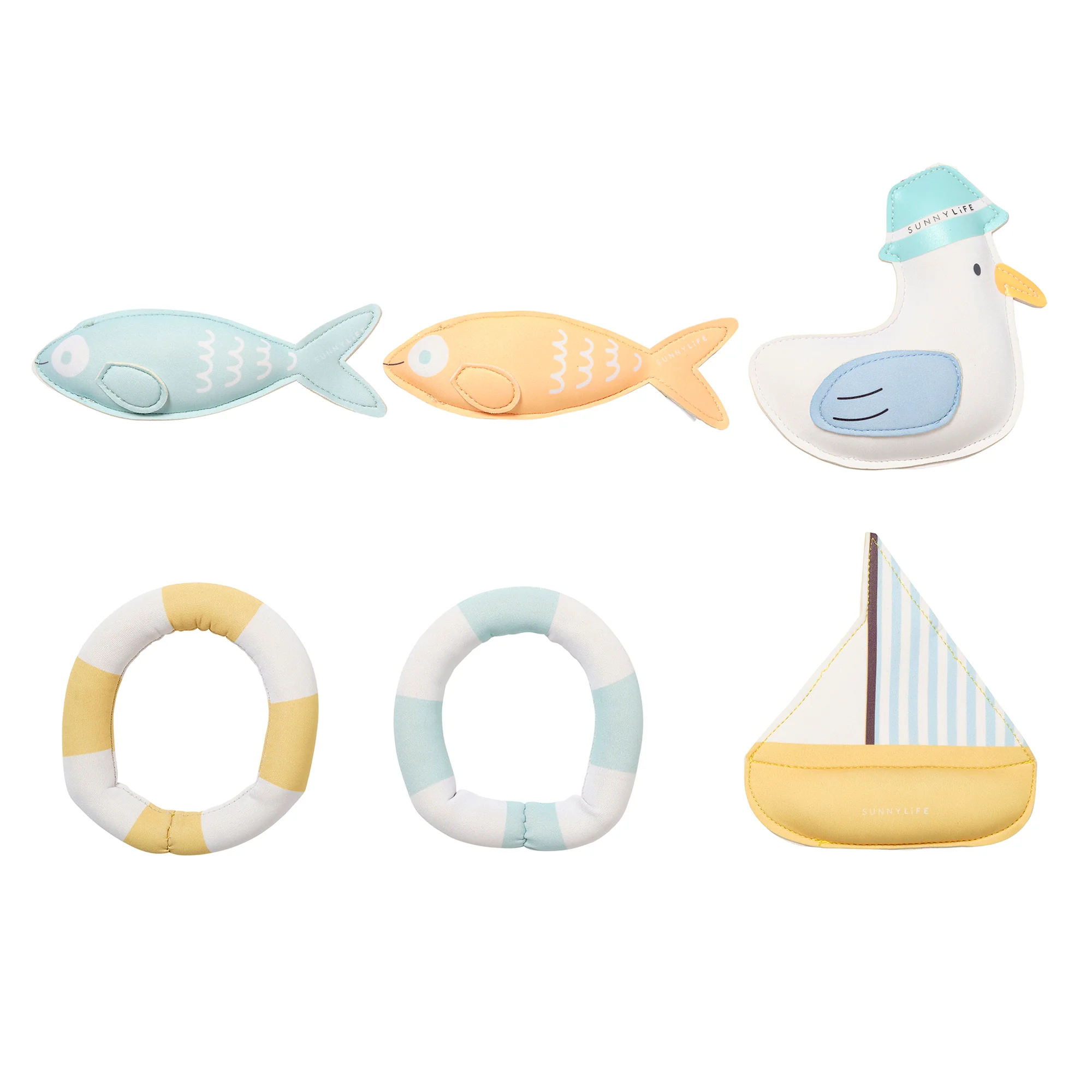 Sunnylife Dive Buddies Sid Seagull 6pk - Seaside Fun Adventure Set