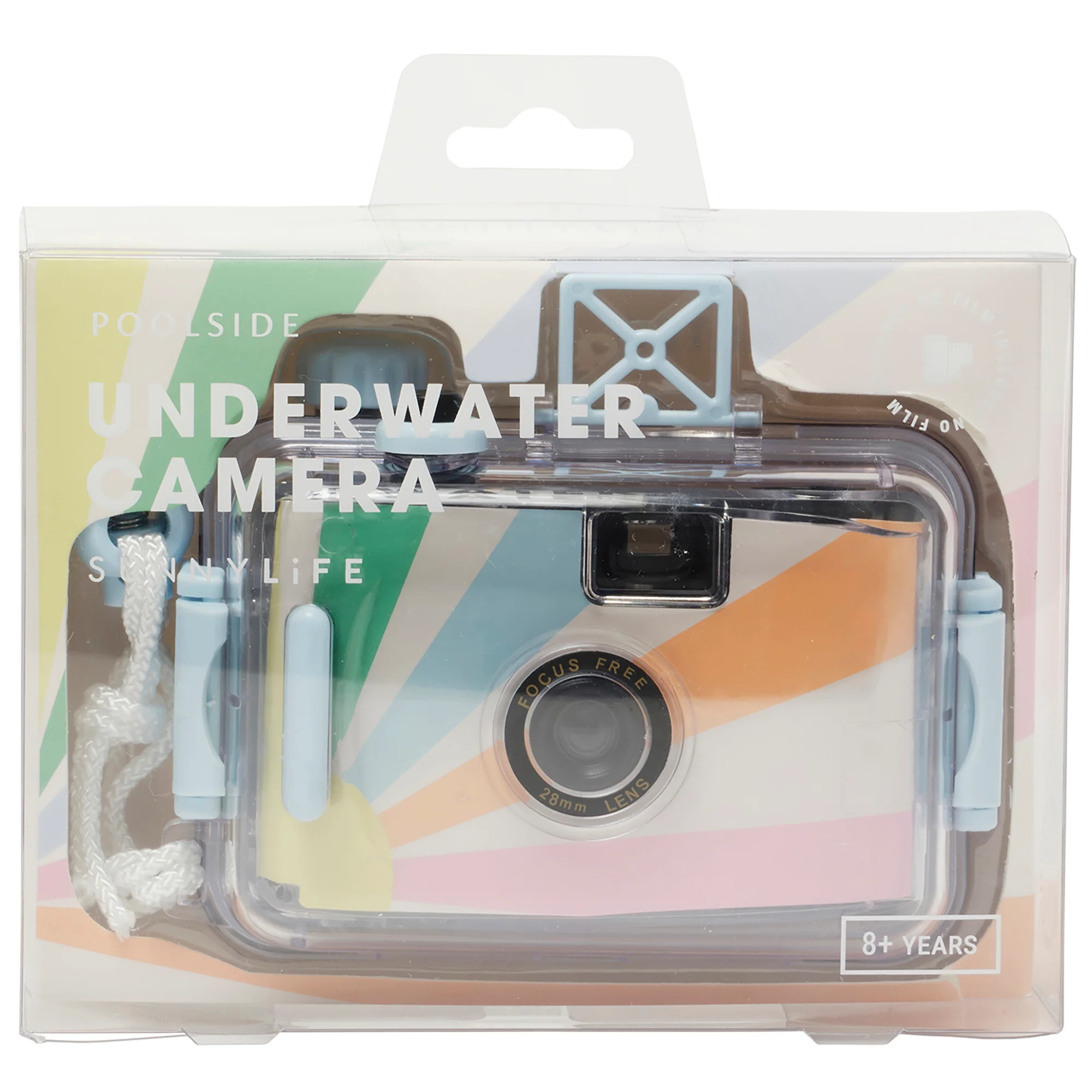 Sunnylife Pastel Gelato Retro Underwater Film Camera, Waterproof Design for Beach & Pool Fun - Image 5