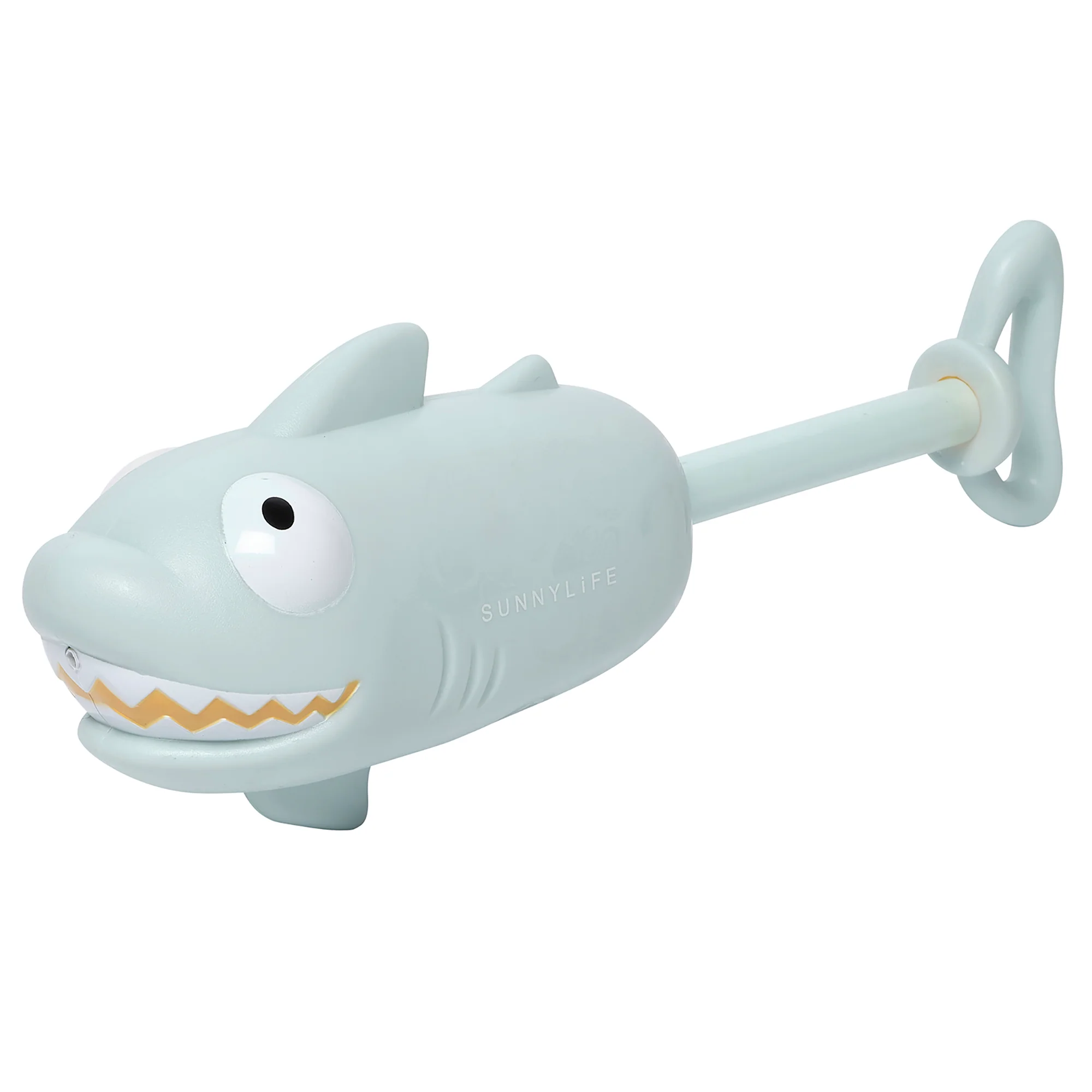 Sunnylife Shark Pastel Blue Animal Soaker - Kid's Water Squirter Pool Toy - Image 2