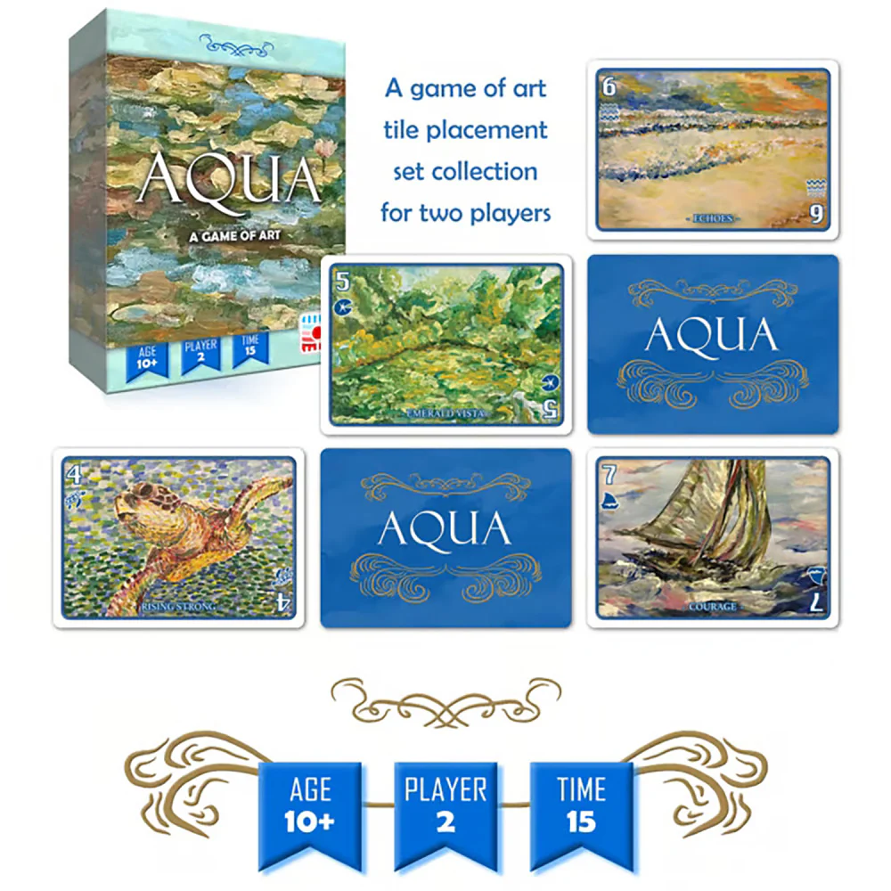 Sunrise Tornado: AQUA - Strategic Duel of Artful Curation - Image 3
